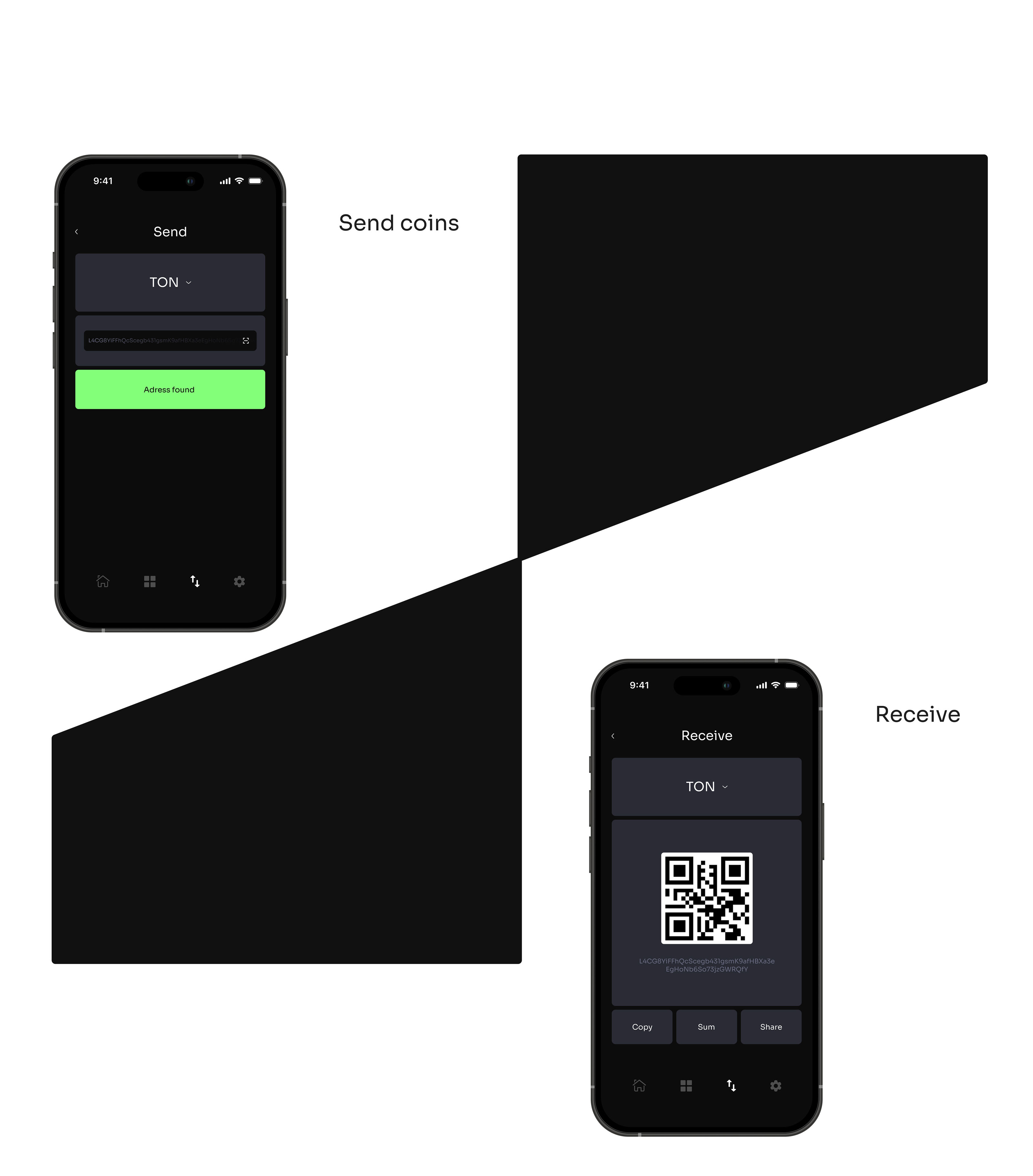 UX/UI Cryptowallet Nord — Изображение №8 — Интерфейсы на Dprofile