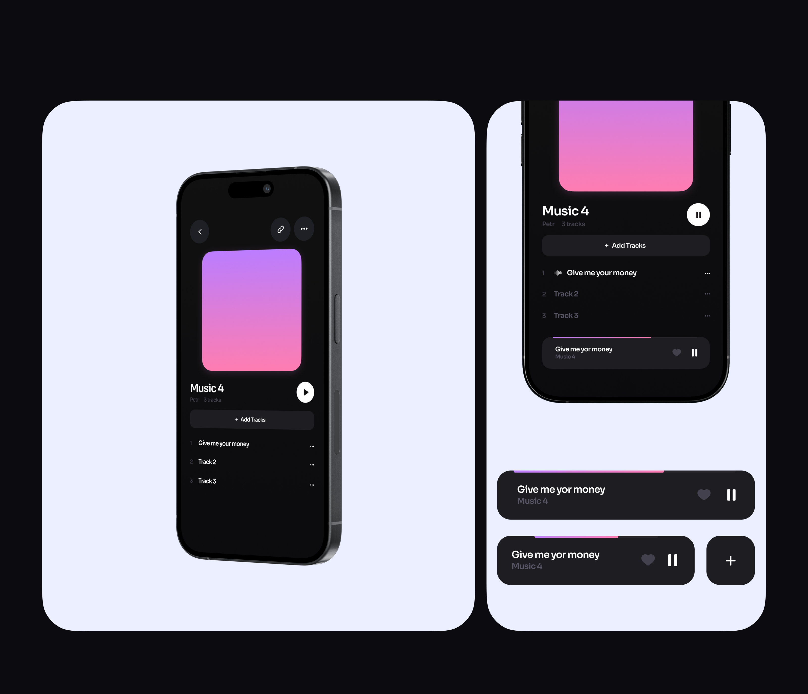Mymusic. UI/UX DESIGN — Изображение №8 — Интерфейсы на Dprofile