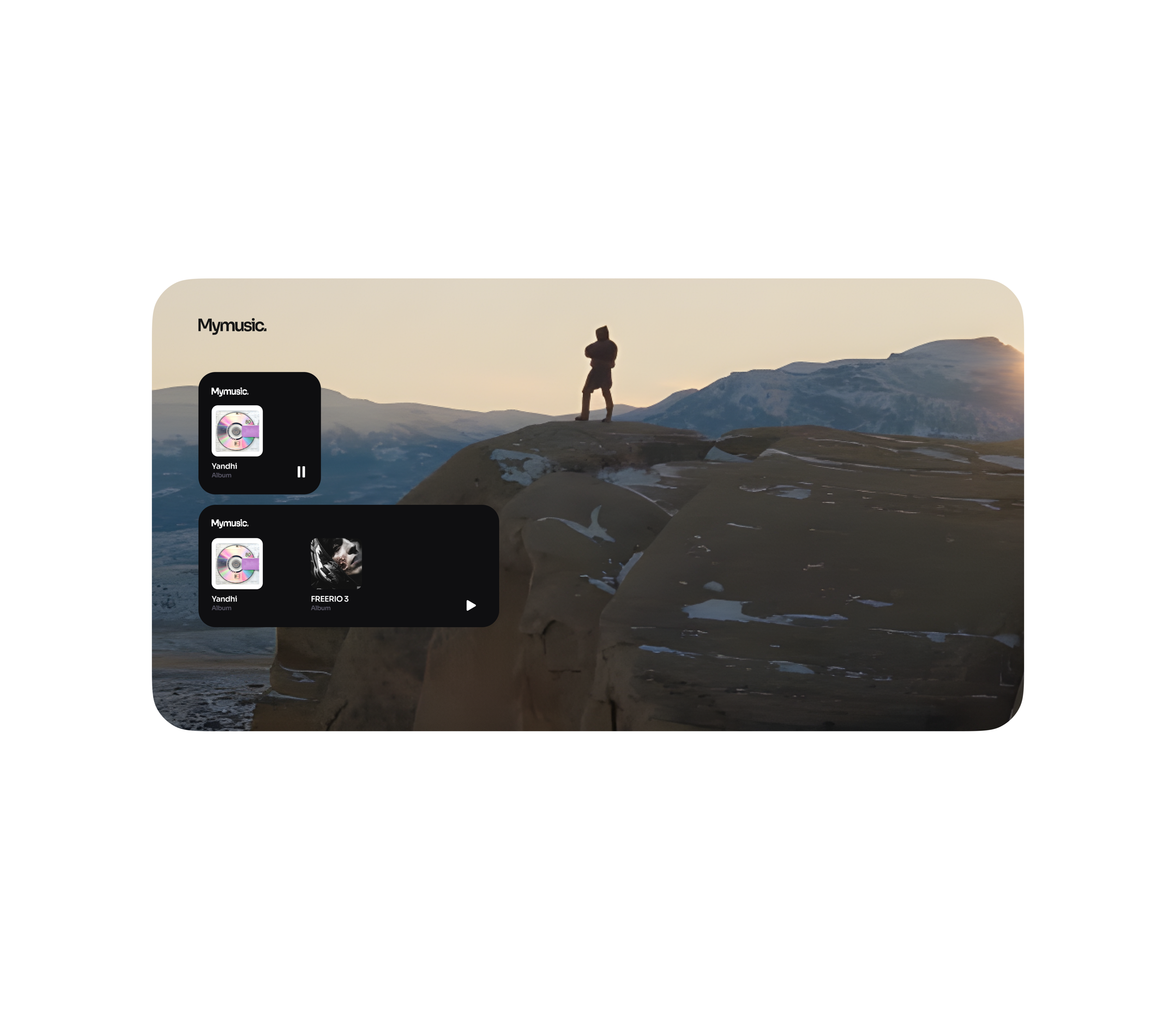 Mymusic. UI/UX DESIGN — Изображение №10 — Интерфейсы на Dprofile