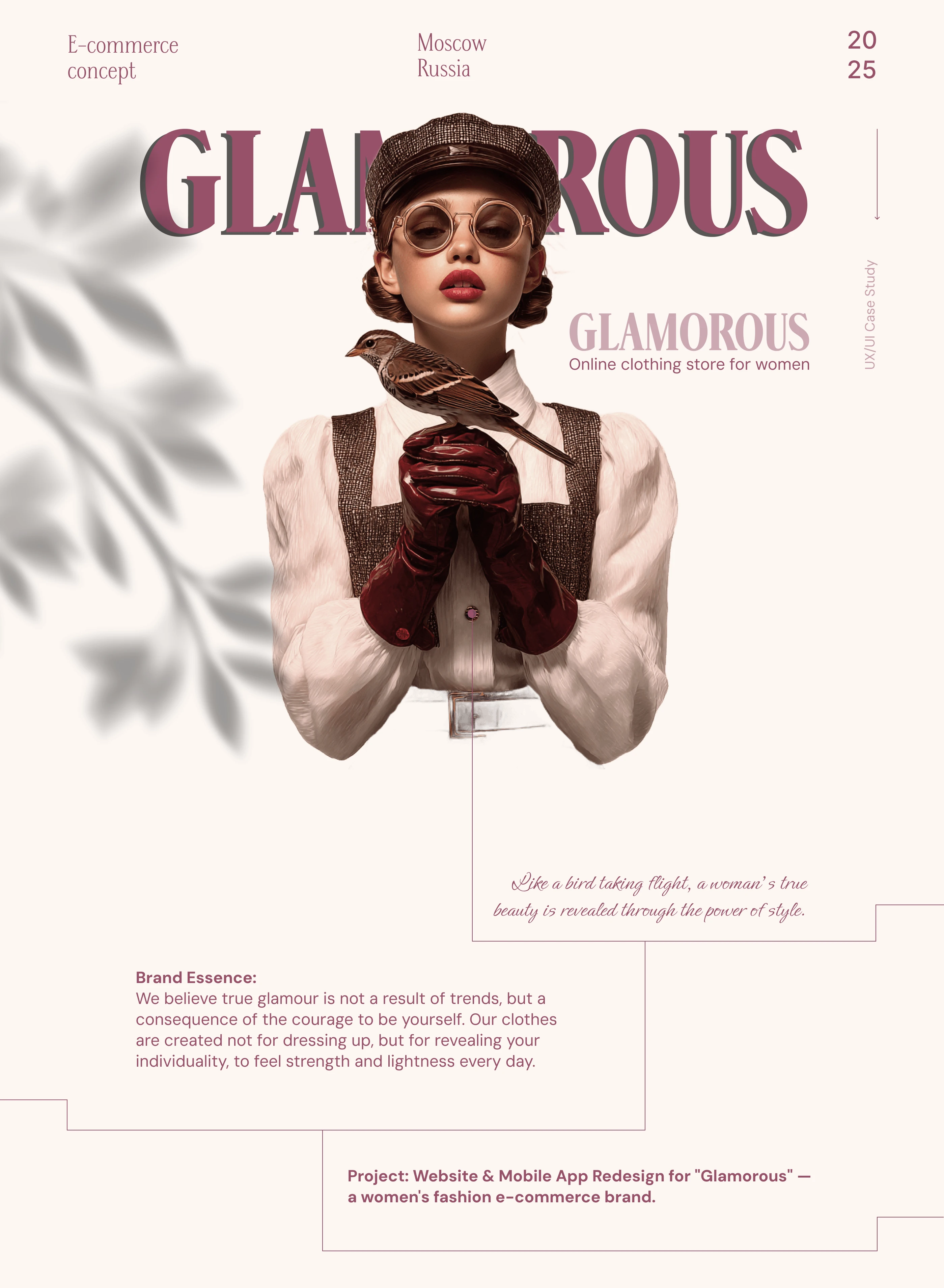 E-commerce concept/ Women's clothing store — Изображение №1 — Интерфейсы, Брендинг на Dprofile