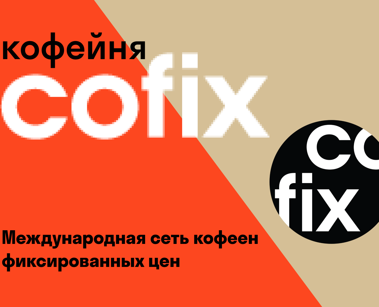 Кофейня COFIX — Графика на Dprofile