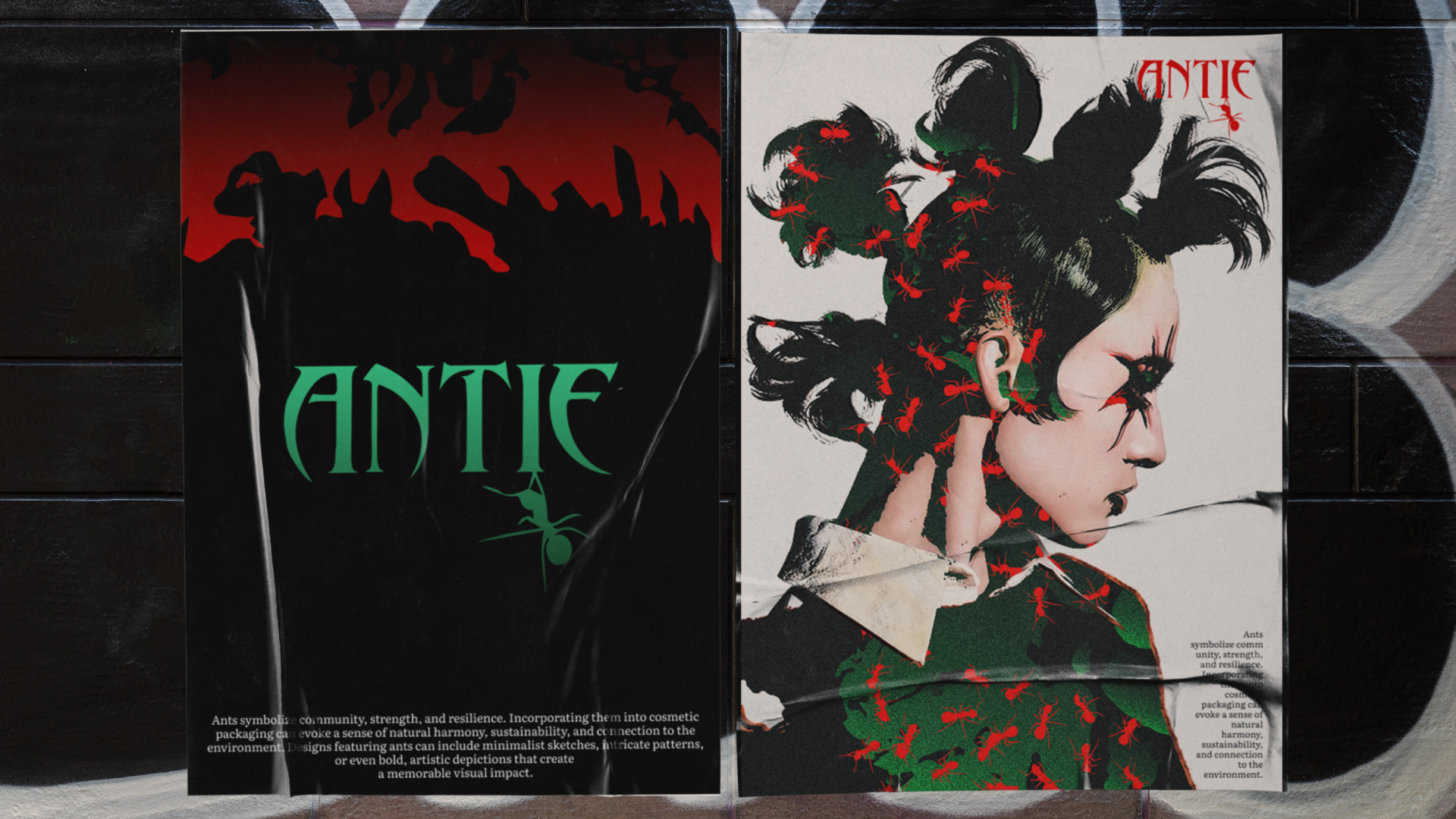 Antie gothic cosmetics — Изображение №9 — Брендинг на Dprofile
