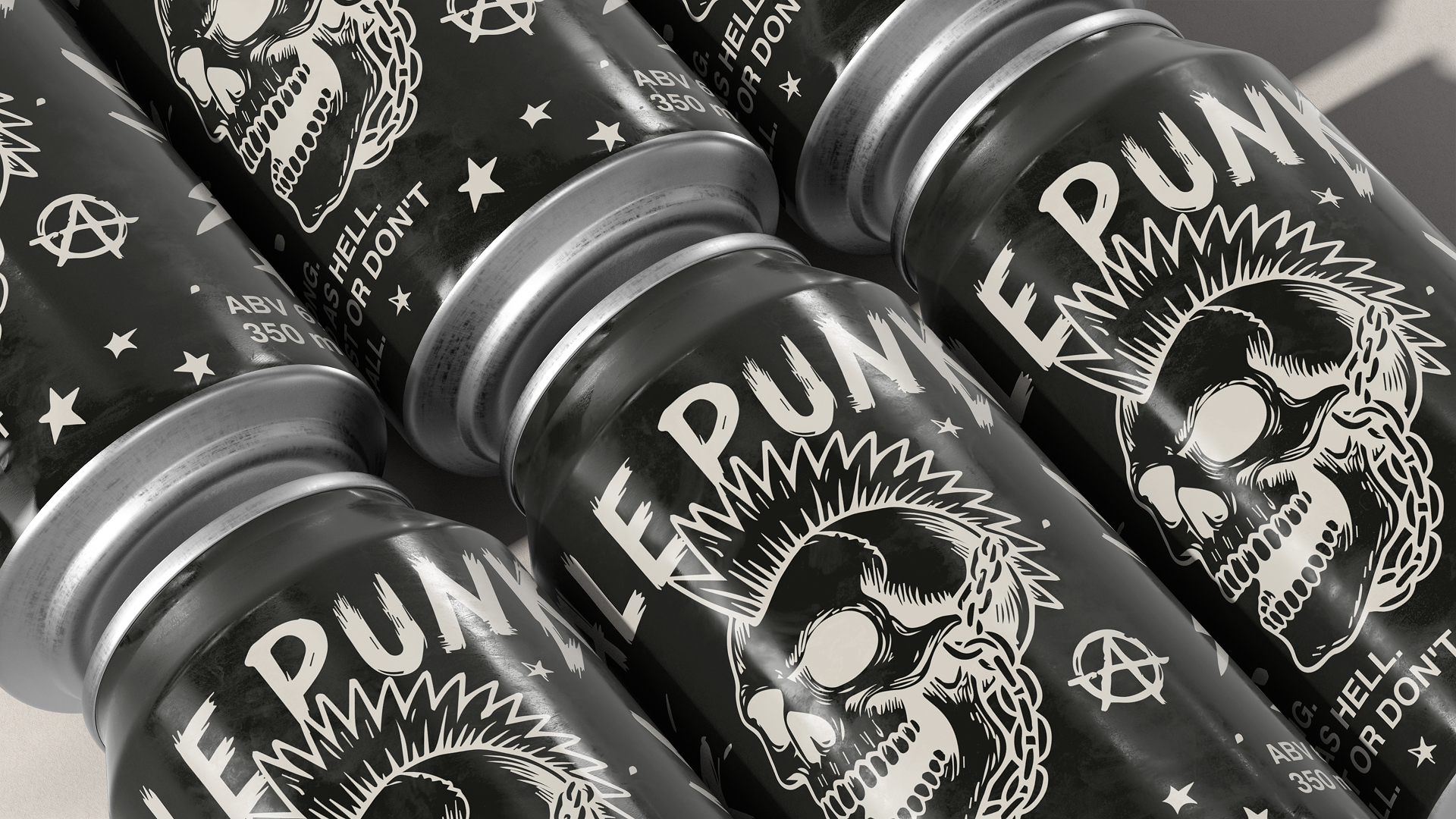 ALE PUNK упаковка эля — Изображение №4 — Брендинг на Dprofile