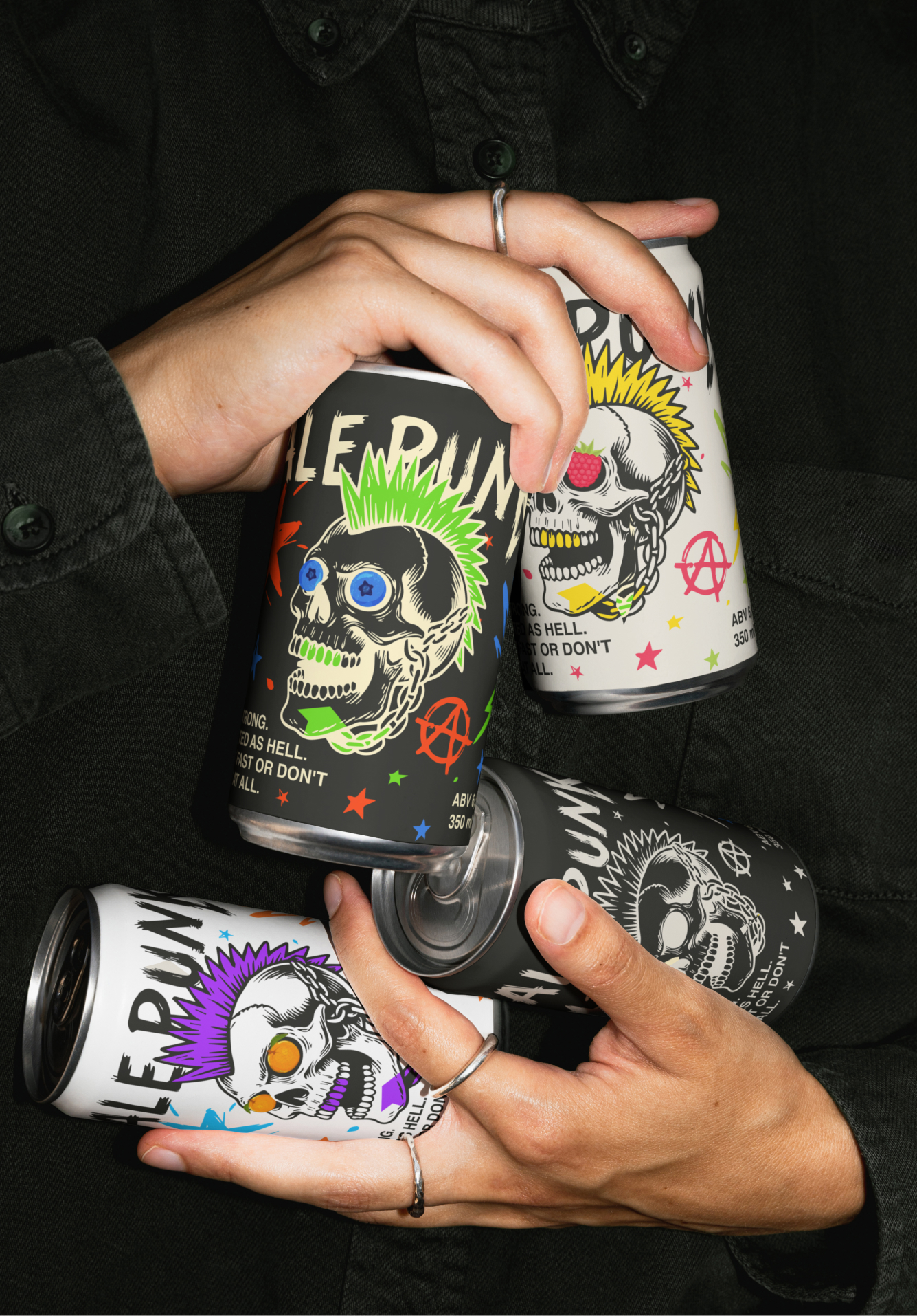 ALE PUNK упаковка эля — Изображение №7 — Брендинг на Dprofile