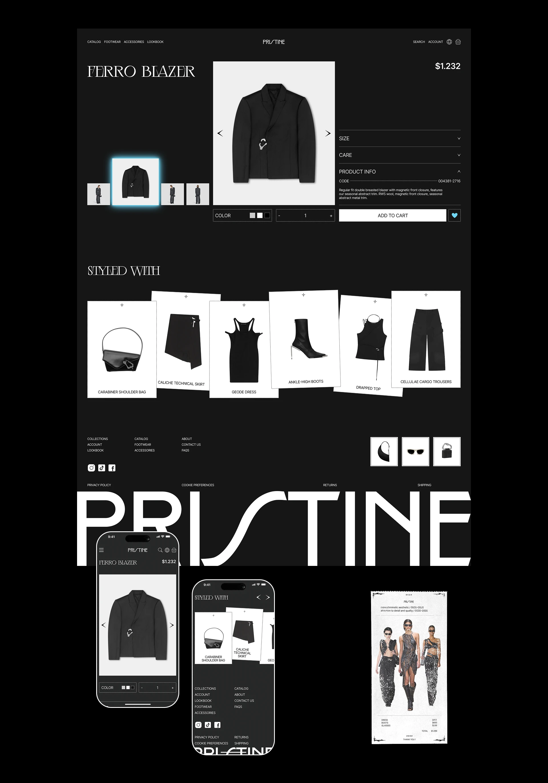 Бутик одежды | Редизайн — Изображение №11 — Интерфейсы на Dprofile