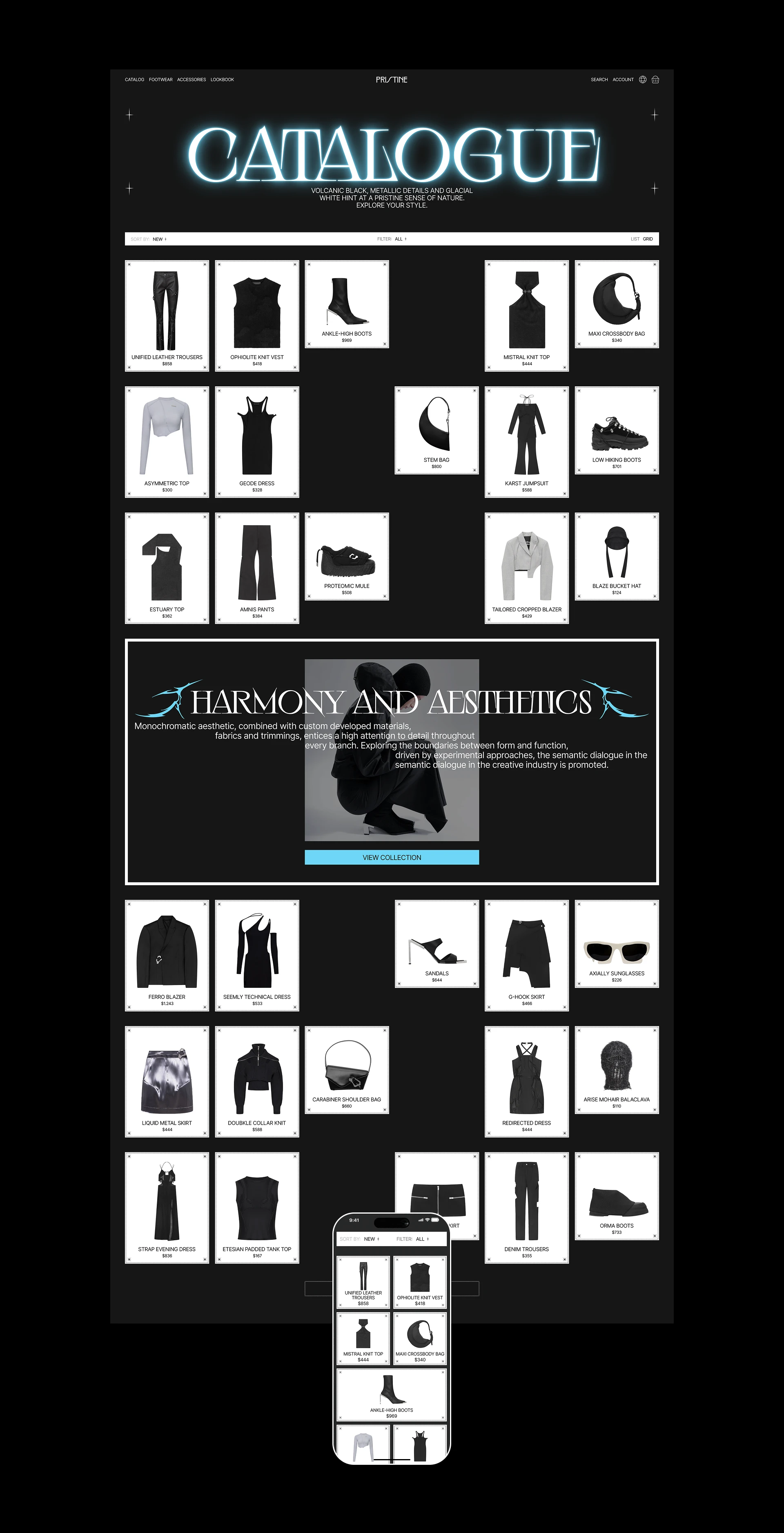 Бутик одежды | Редизайн — Изображение №8 — Интерфейсы на Dprofile