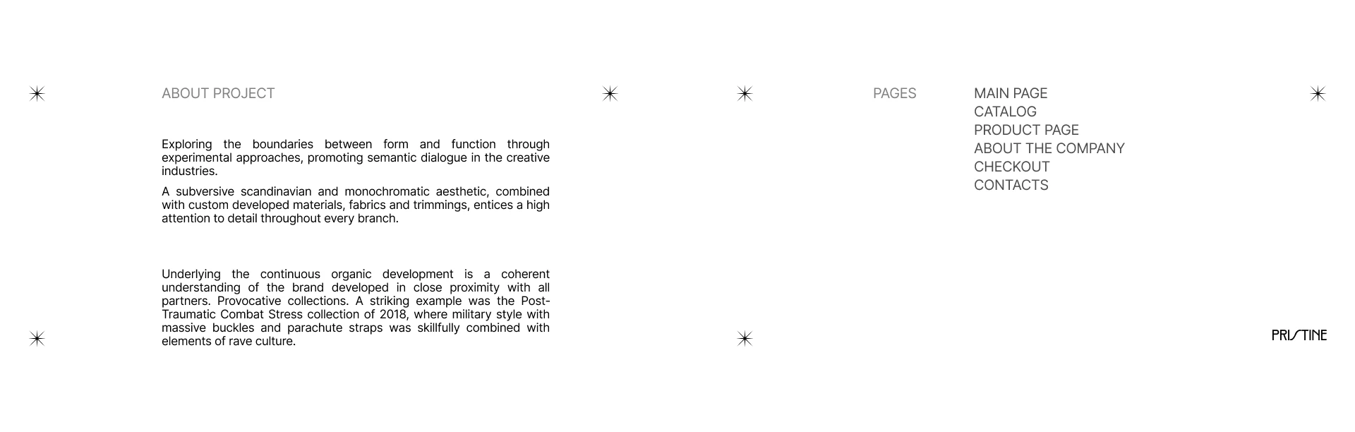 Бутик одежды | Редизайн — Изображение №2 — Интерфейсы на Dprofile