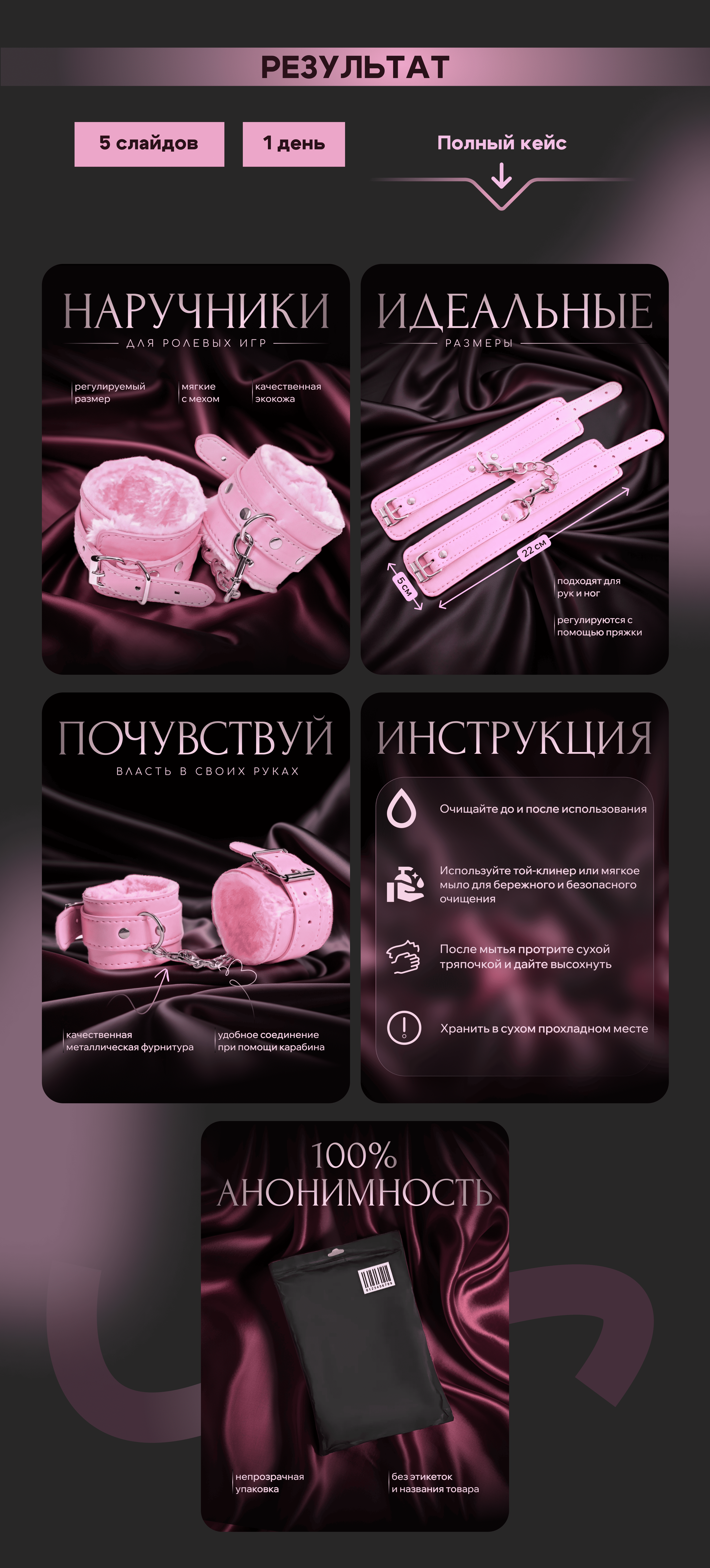 Инфографика|Дизайн карточек товара — Изображение №5 — Графика на Dprofile