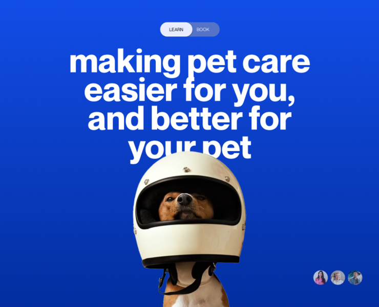 VET CLINIC | PETFOLK — Интерфейсы, Графика на Dprofile