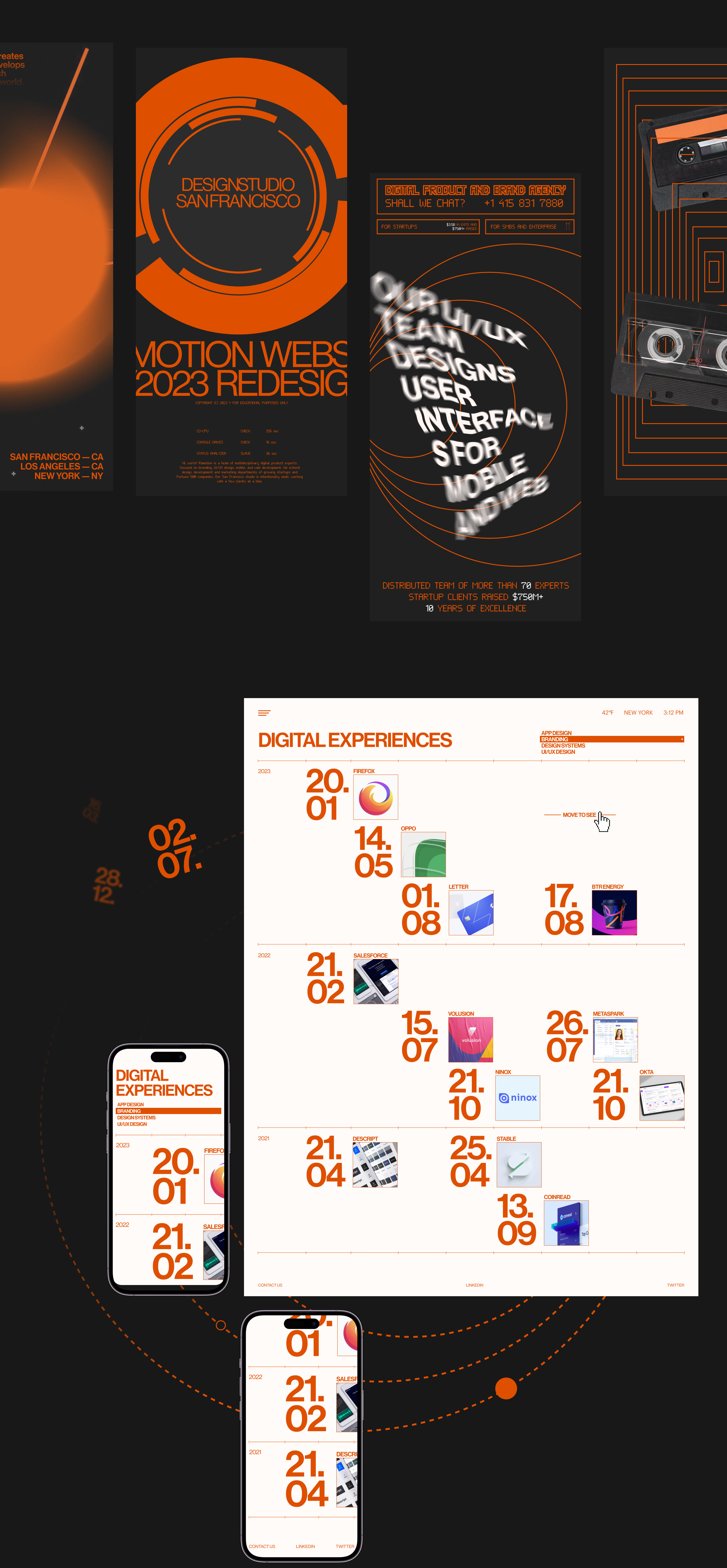 DESIGN STUDIO | RAMOTION — Изображение №5 — Интерфейсы, Графика на Dprofile