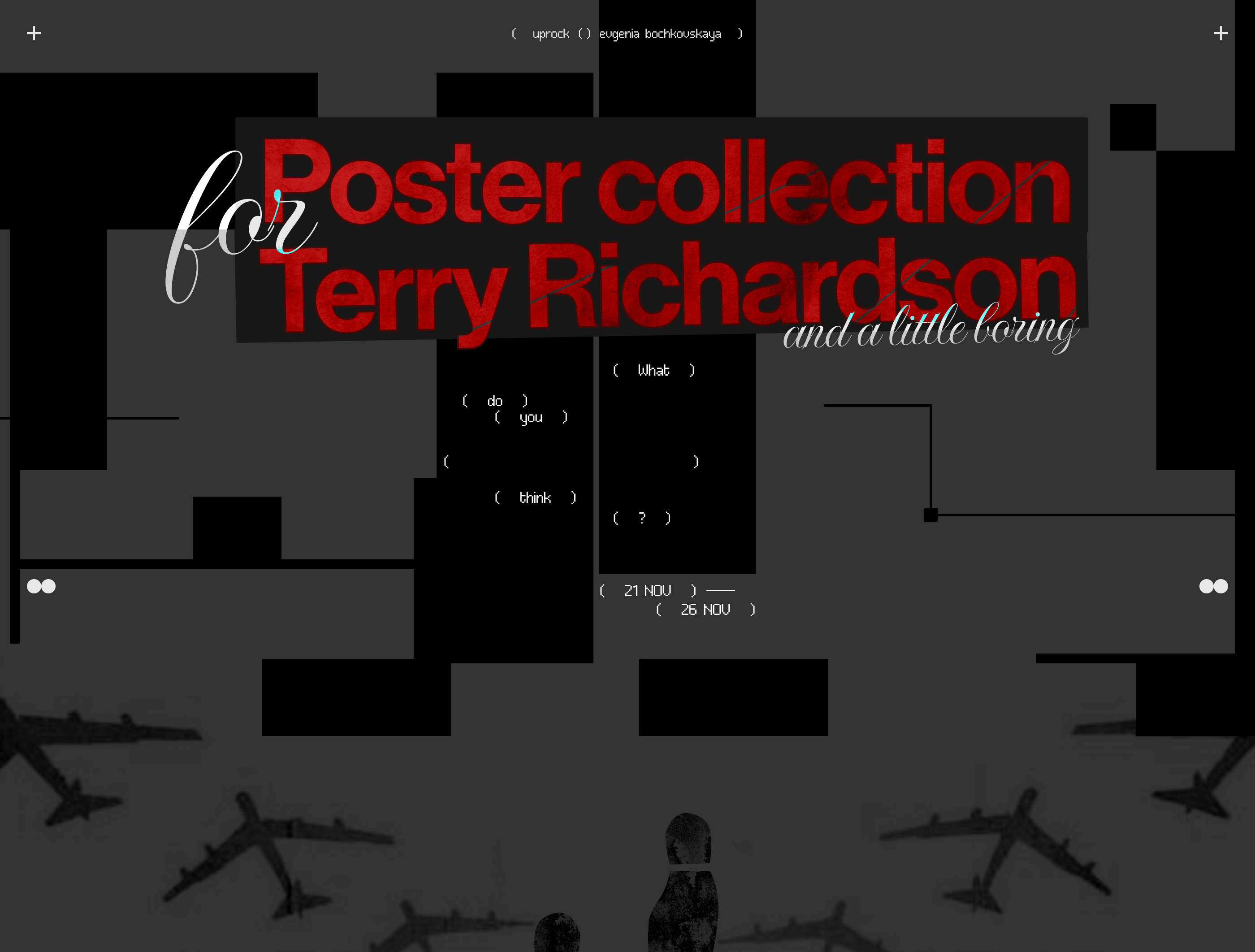Poster Collection | Terry Richardson — Изображение №1 — Графика на Dprofile