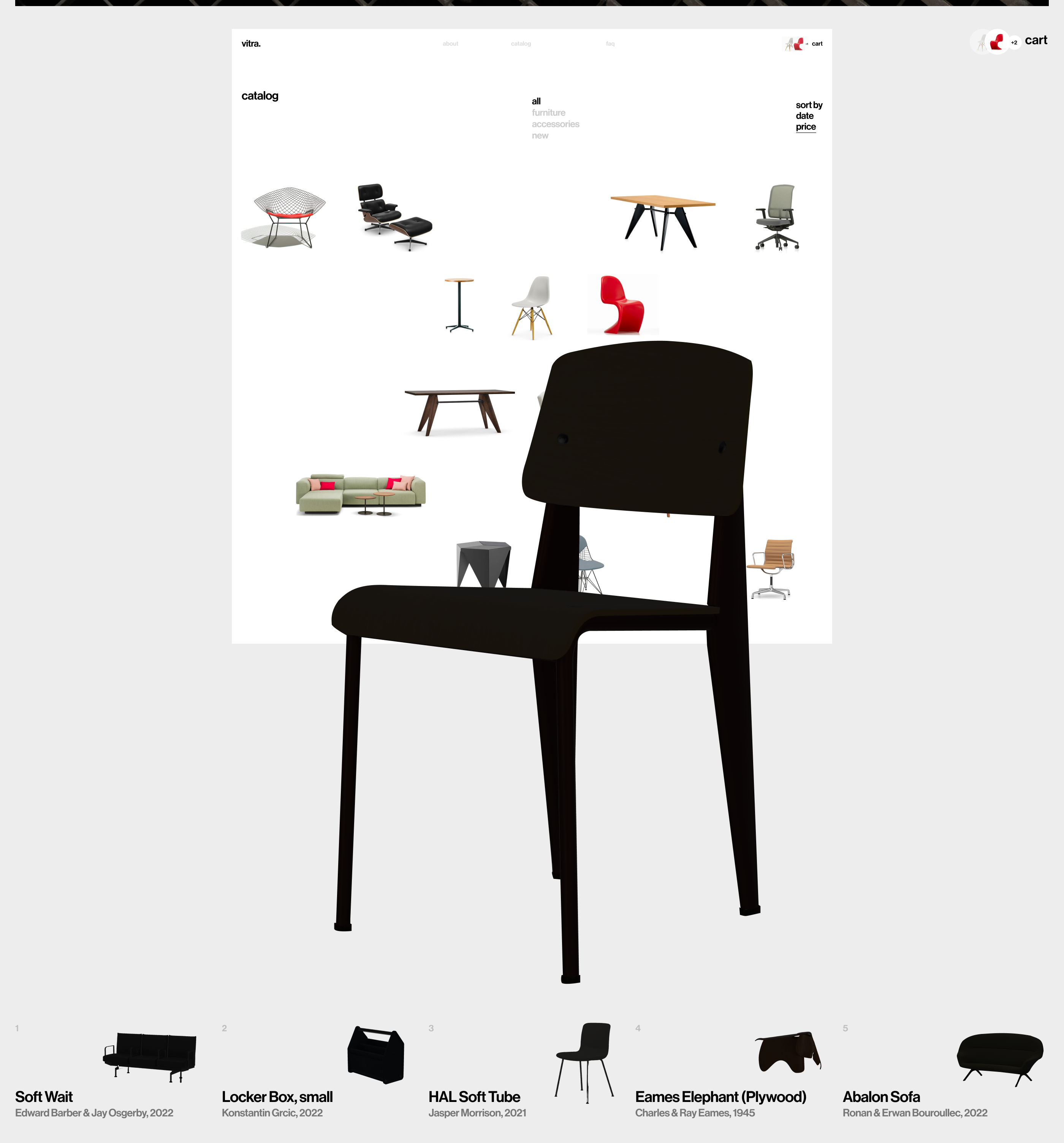 vitra.com — Изображение №6 — Интерфейсы, Графика на Dprofile