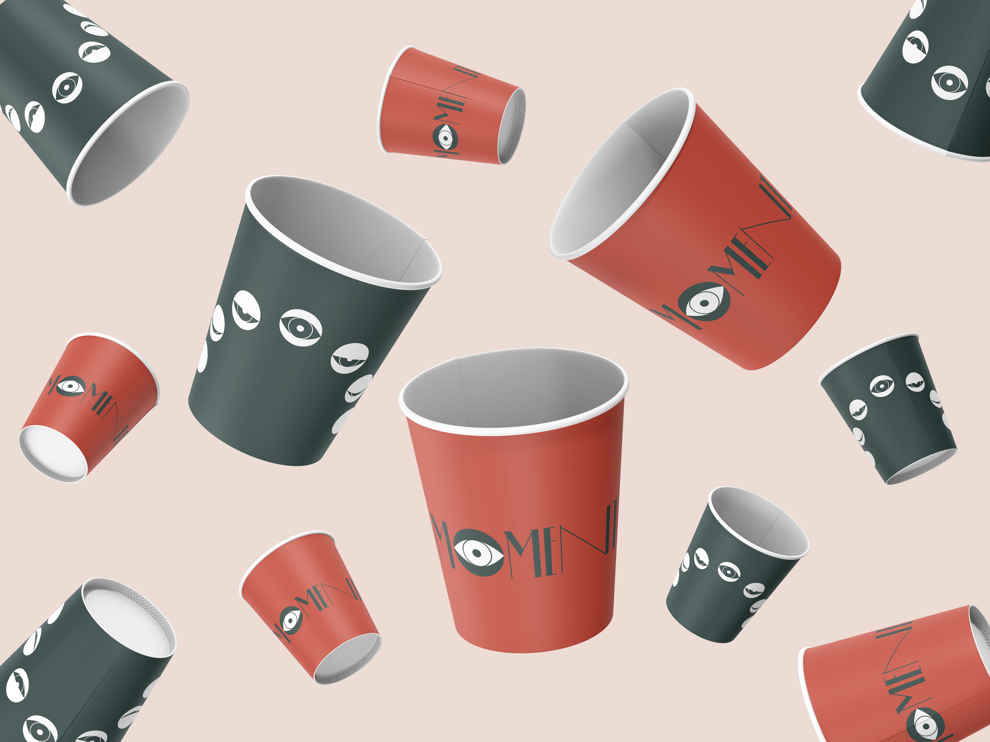 Логотип для театральной студии Момент — Изображение №5 — Брендинг на Dprofile