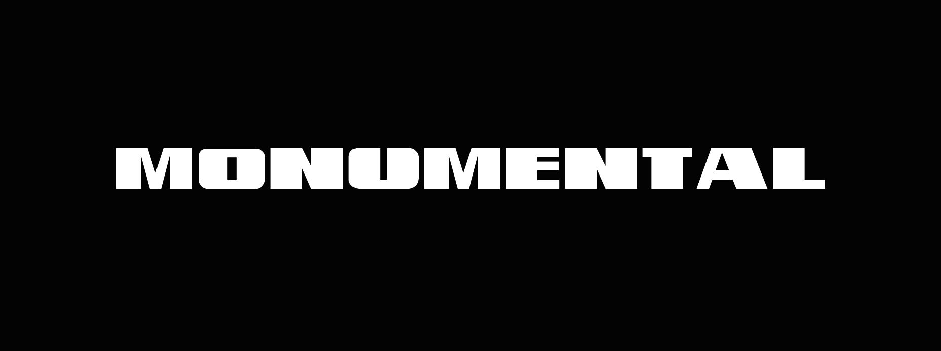 Шрифт Monumental — Изображение №1 — Графика на Dprofile