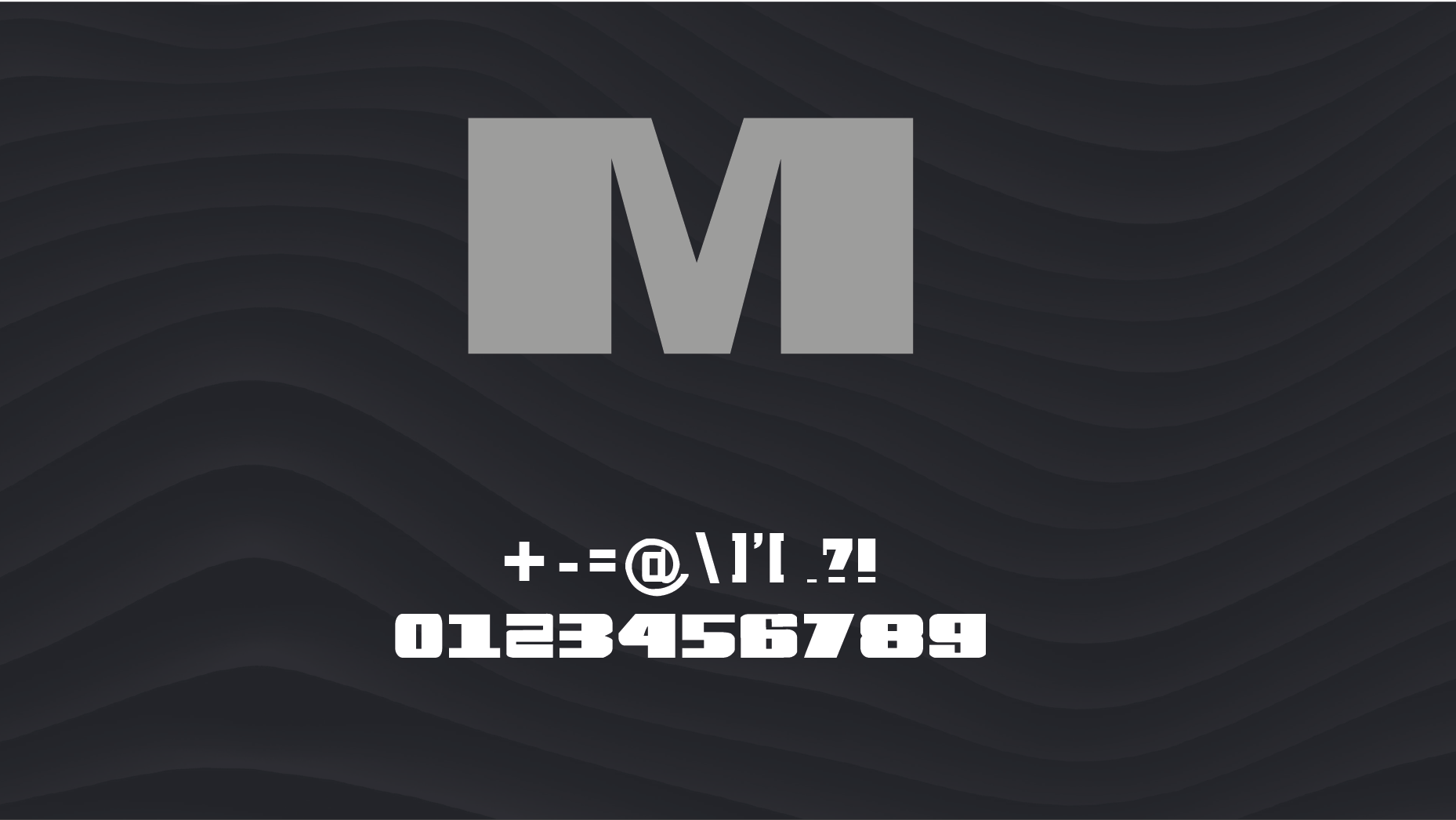 Шрифт Monumental — Изображение №4 — Графика на Dprofile