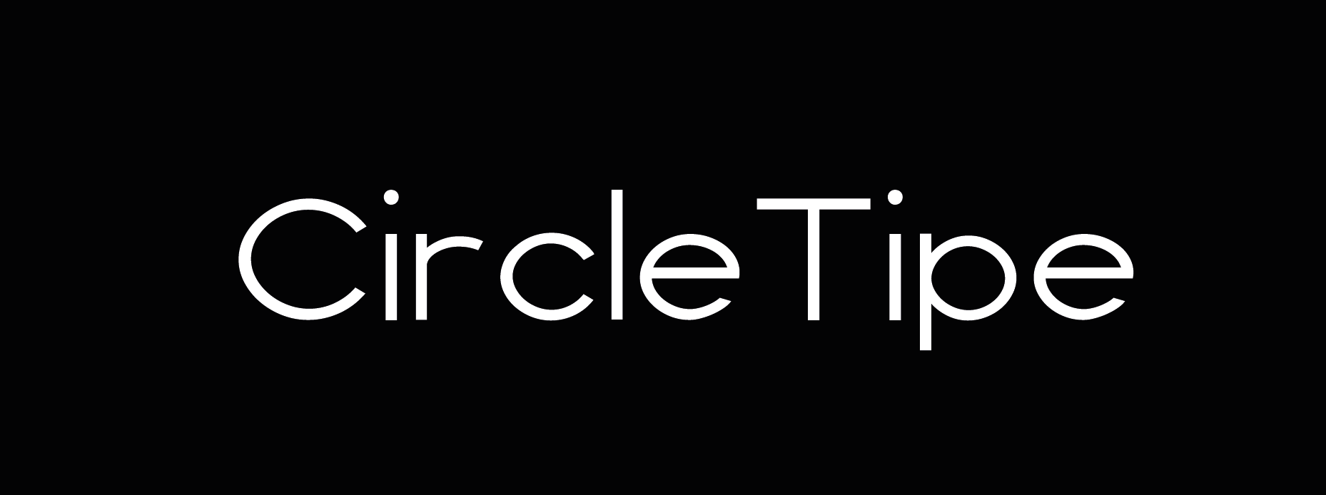 Шрифт CircleTipe — Изображение №1 — Графика на Dprofile