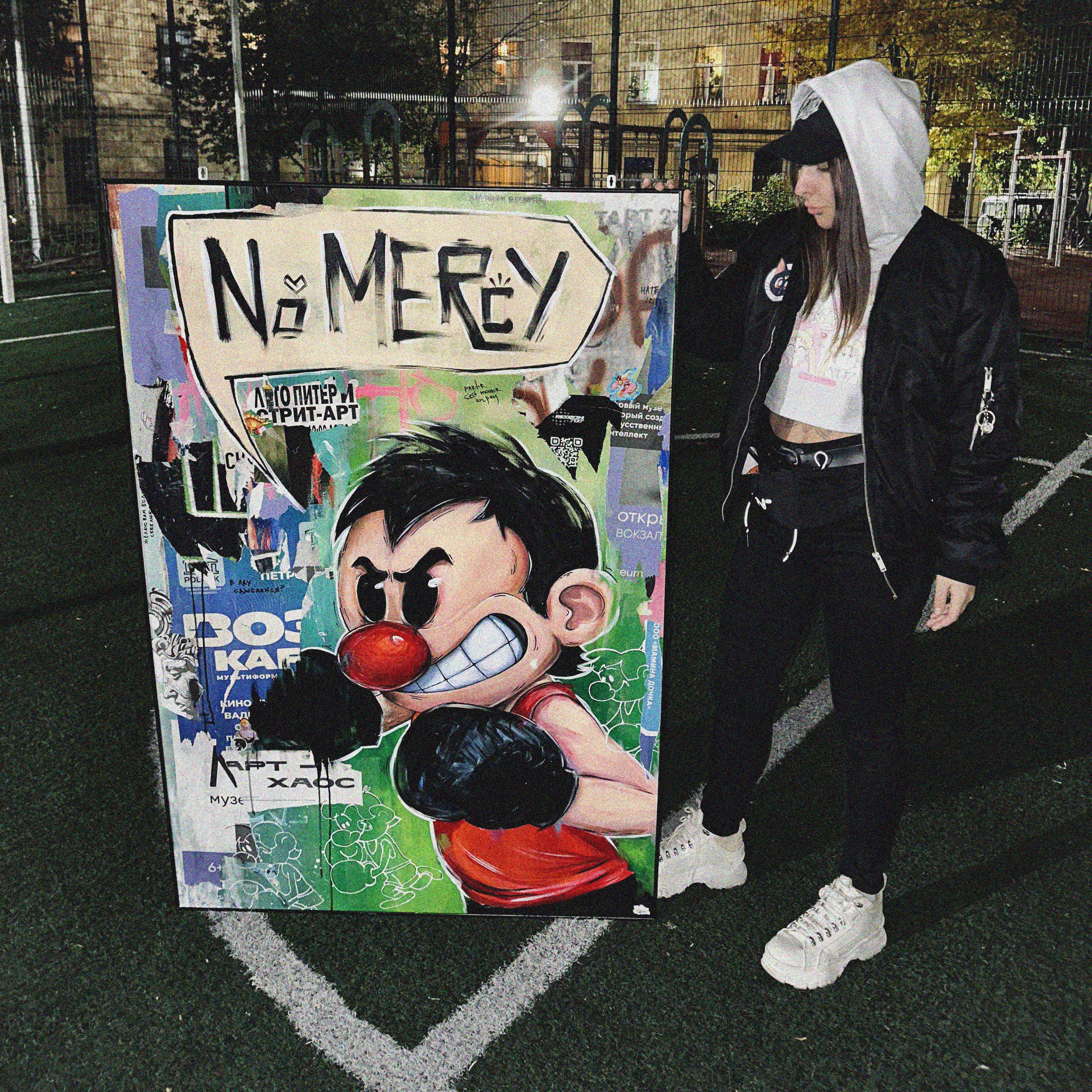 NO MERCY| Плакат в смешанной технике — Изображение №7 — Иллюстрация, Графика на Dprofile