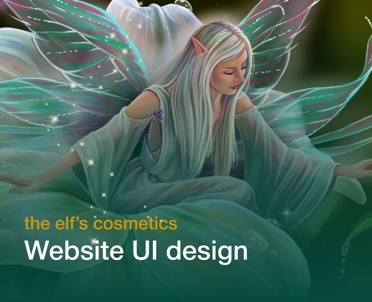 The elf’s’ cosmetics website UI design — Интерфейсы на Dprofile