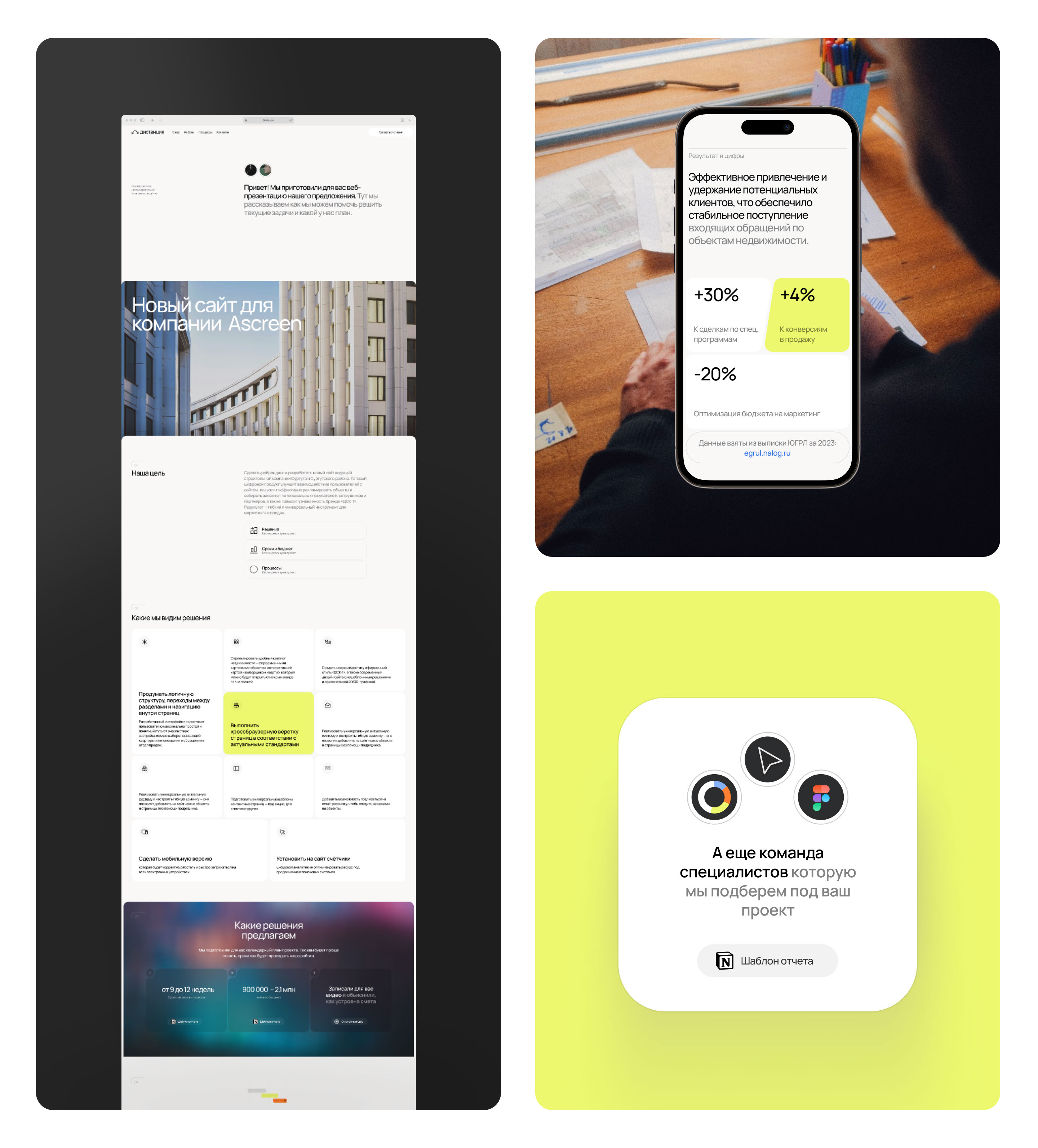 Дистанция: Brand Identity, Website & UX+UI — Изображение №12 — Интерфейсы, Брендинг на Dprofile