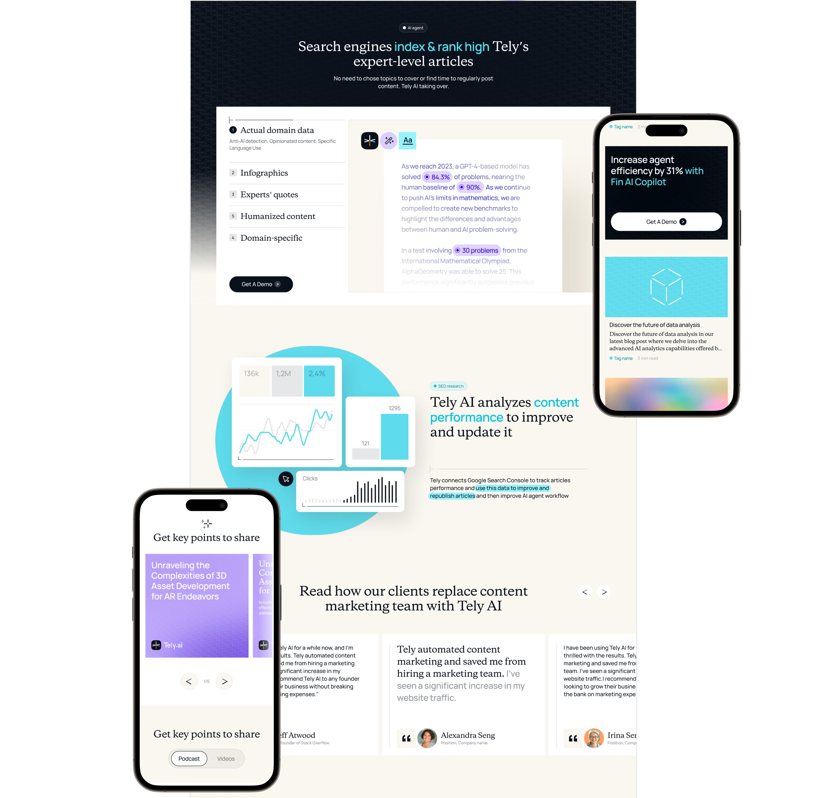 Tely AI: Brand Identity, Website — Изображение №9 — Интерфейсы, Брендинг на Dprofile