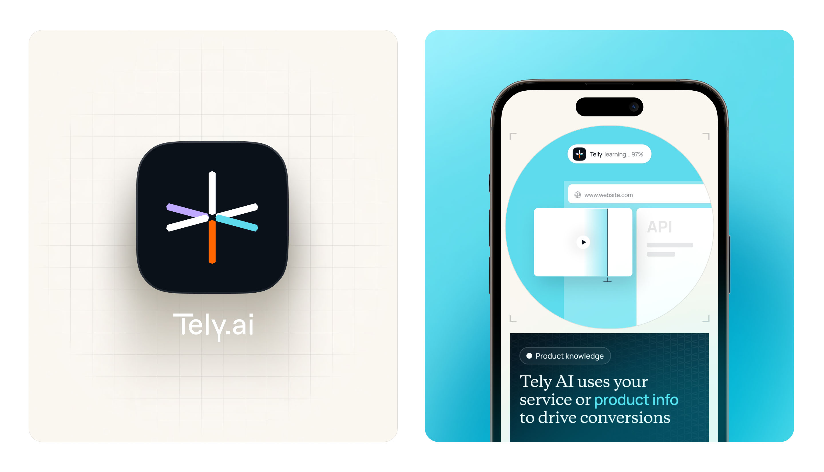 Tely AI: Brand Identity, Website — Изображение №3 — Интерфейсы, Брендинг на Dprofile