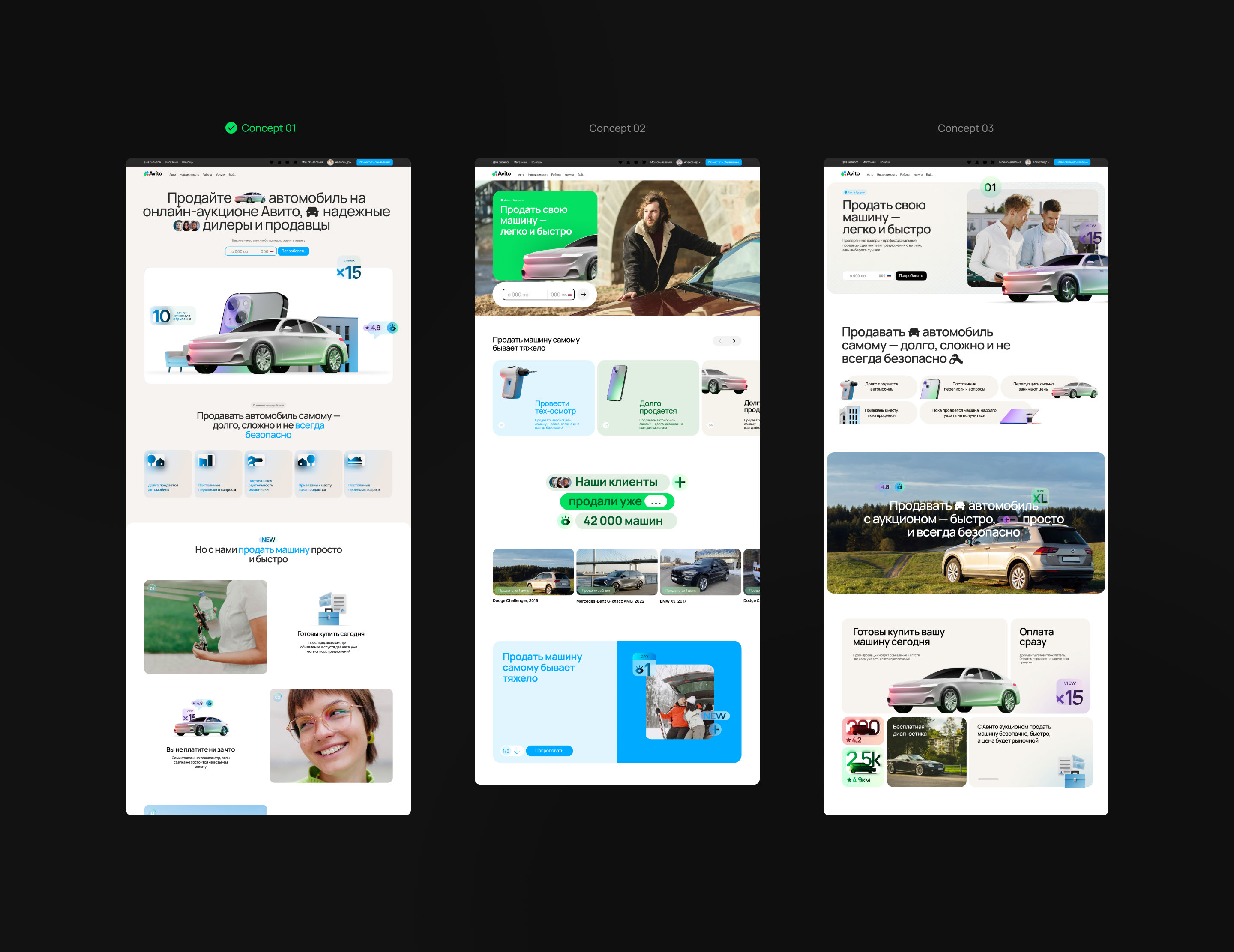 Авито Аукцион: Веб-дизайн и брендинг — Изображение №10 — Интерфейсы, Брендинг на Dprofile