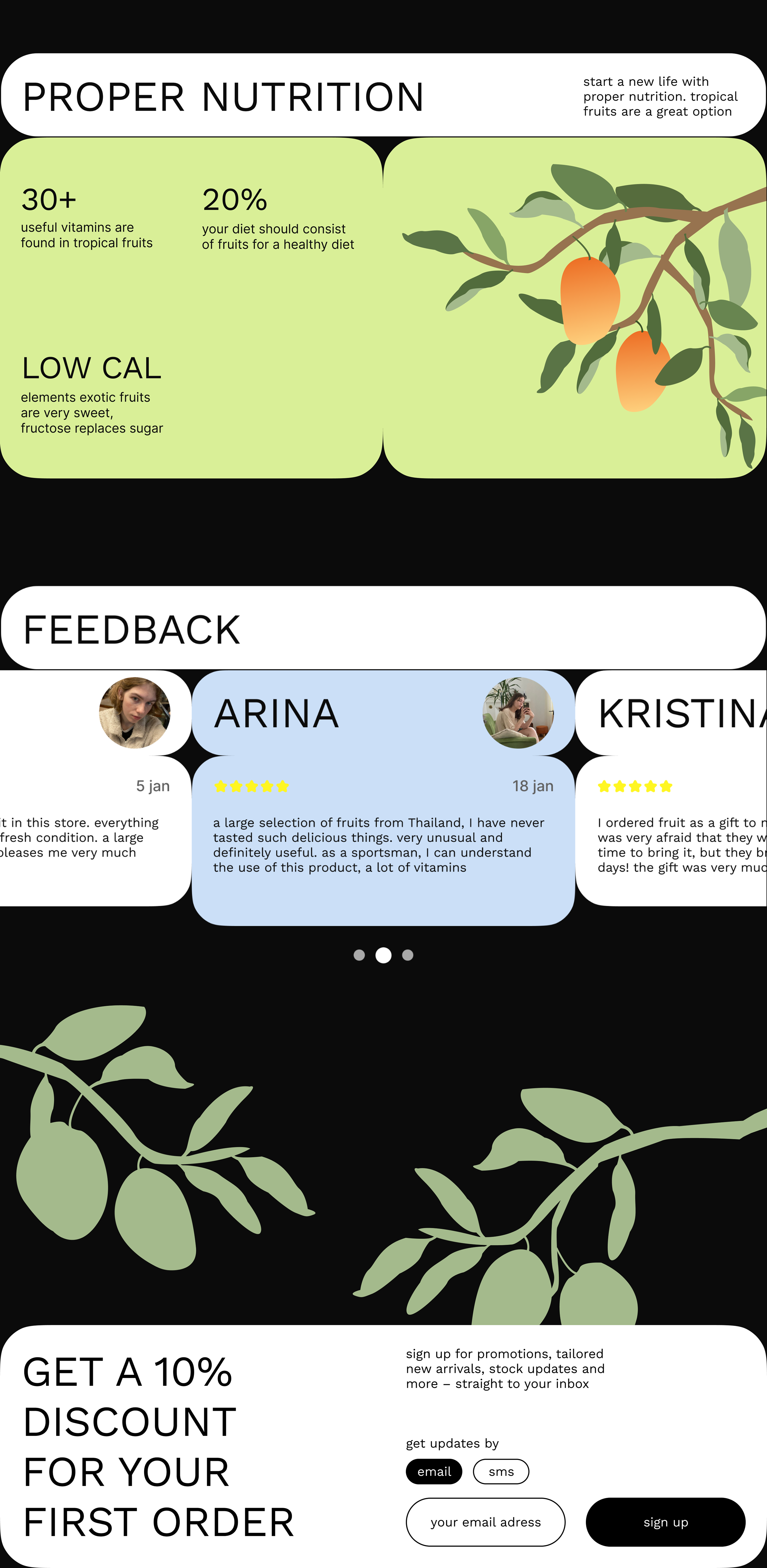 Fruvery - fruit store — Изображение №7 — Иллюстрация, Маркетинг на Dprofile