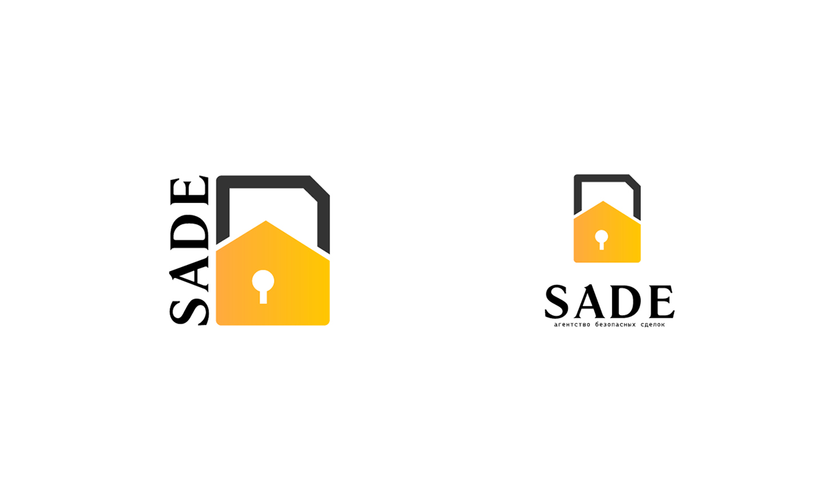 Логотип для агентства недвижимости SADE — Изображение №6 — Брендинг на Dprofile
