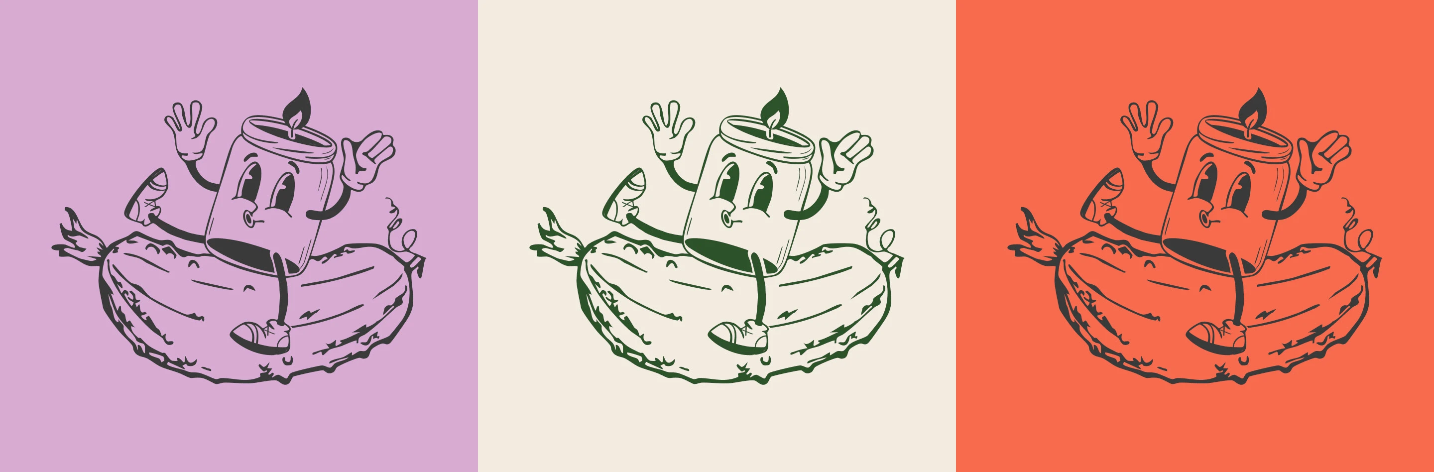 Брендинг свечей, разработка логотипа и маскота — Изображение №3 — Брендинг на Dprofile