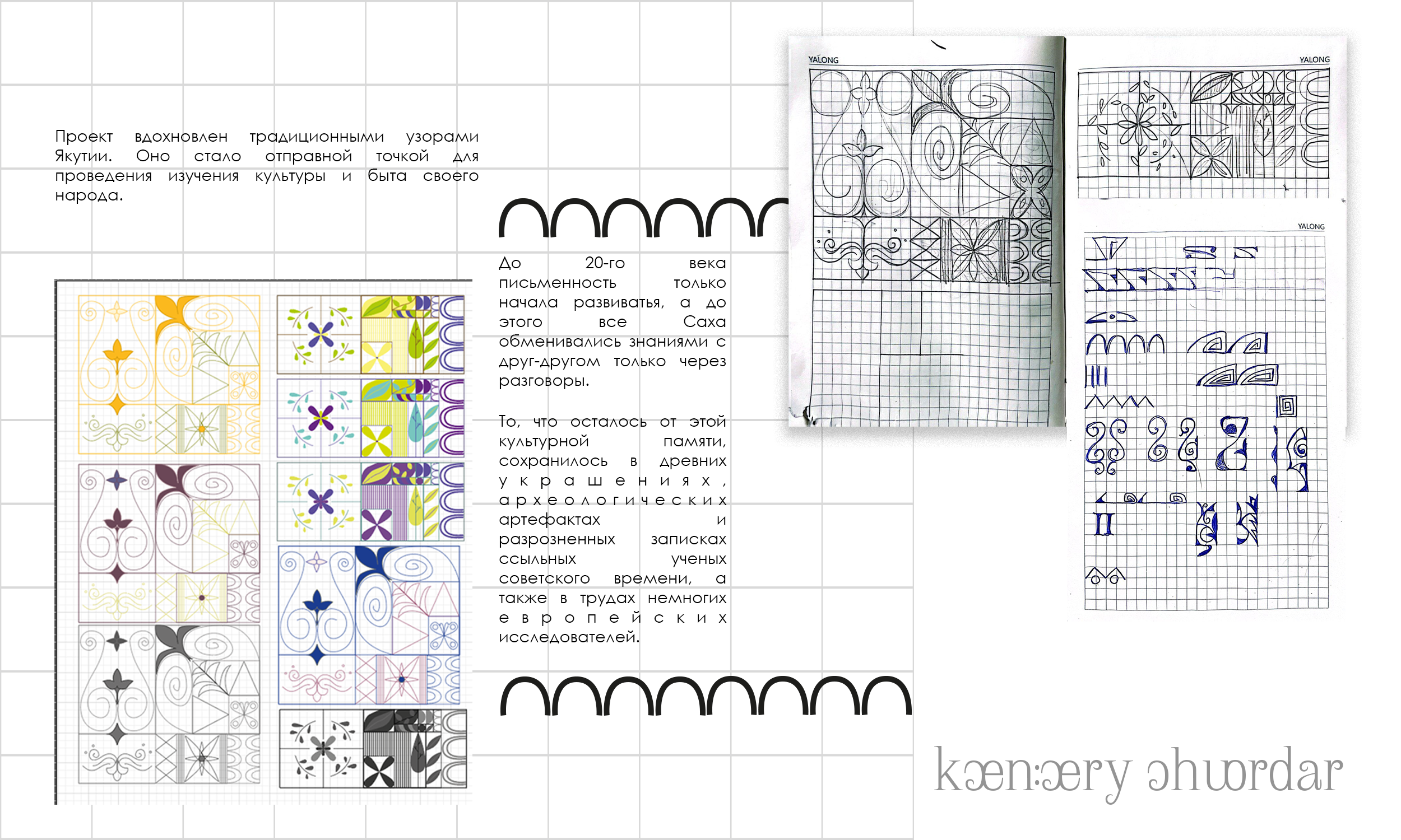 Минималистичные узоры вдохновленные Якутией — Изображение №2 — Графика на Dprofile