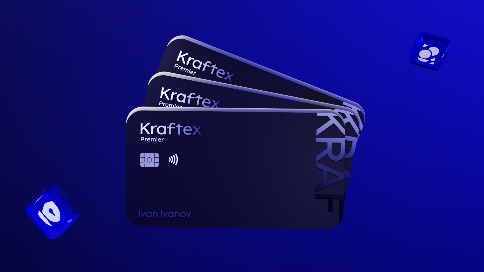 KRAFTEX | 3D Debit cards — Изображение №1 — 3D на Dprofile