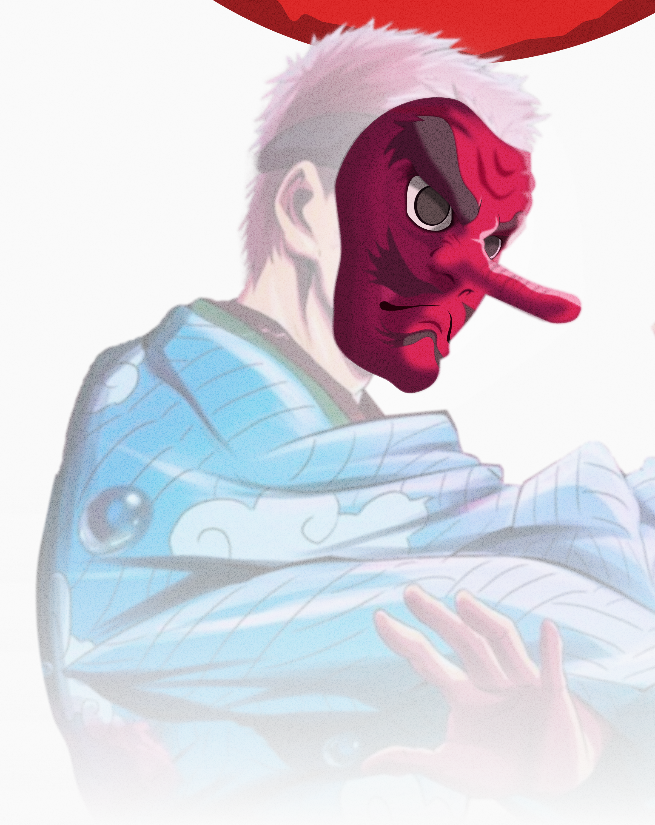 Mask tengo [FIGMA ILLUSTRATION] — Изображение №4 — Иллюстрация, Графика на Dprofile