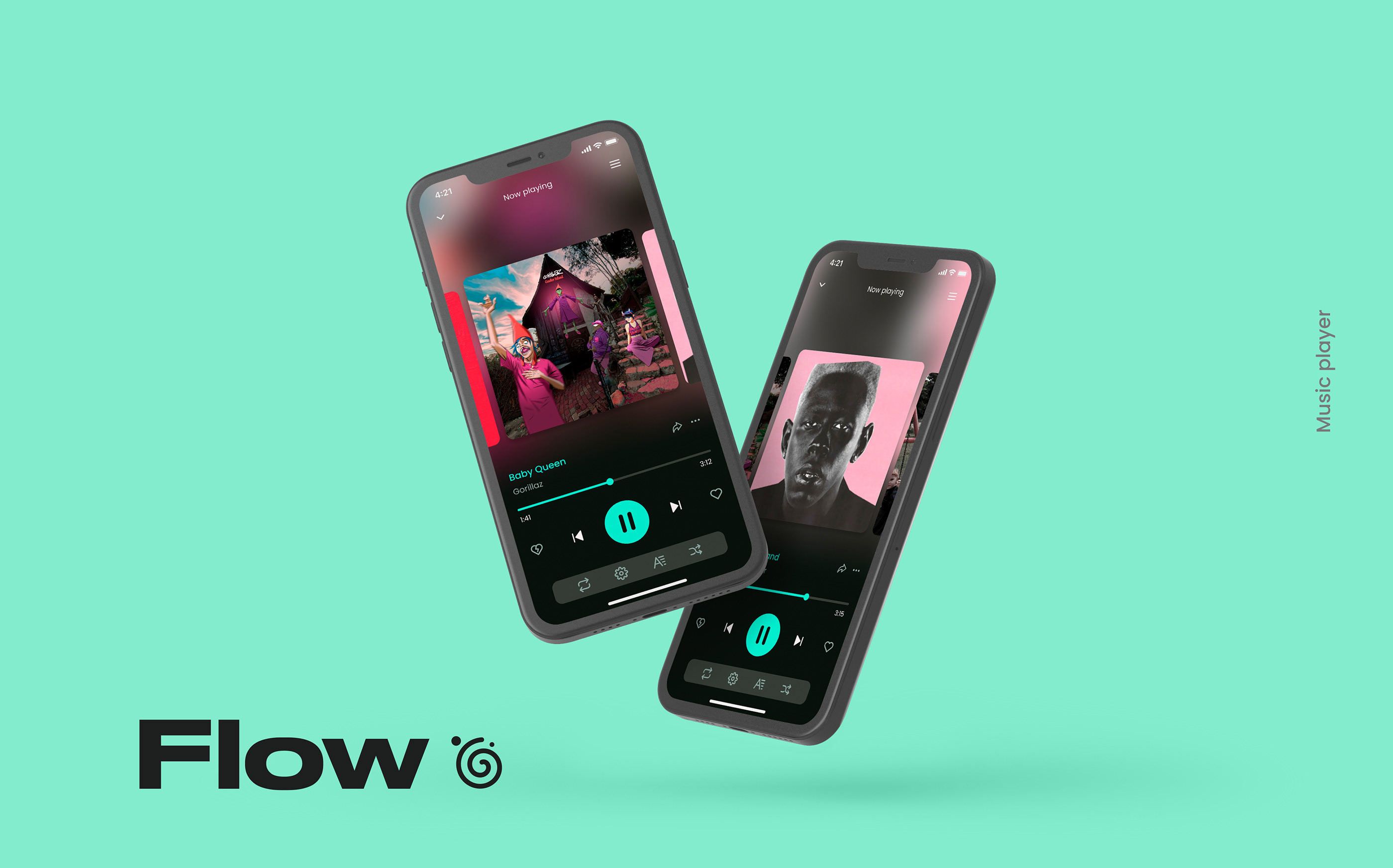 Flow — mobile app — Изображение №5 — Интерфейсы, Брендинг на Dprofile
