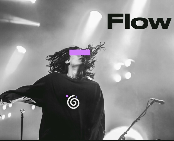Flow — mobile app — Интерфейсы, Брендинг на Dprofile