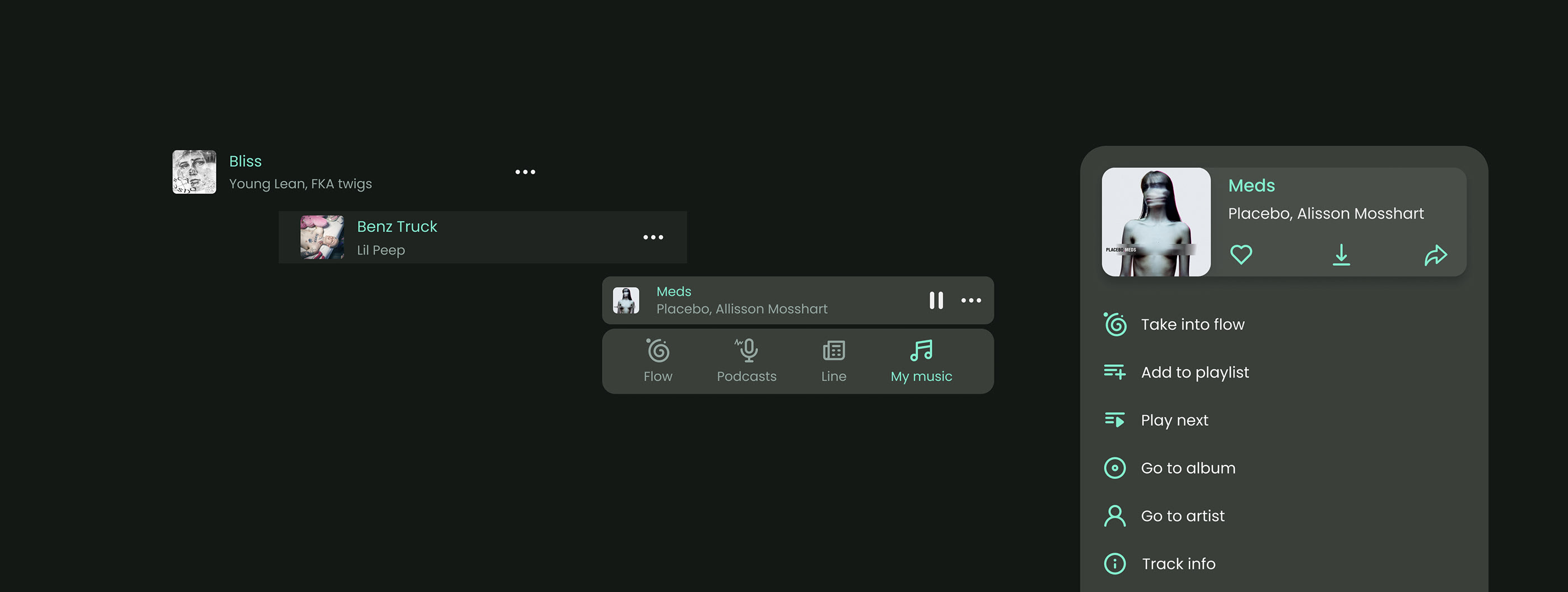 Flow — mobile app — Изображение №6 — Интерфейсы, Брендинг на Dprofile