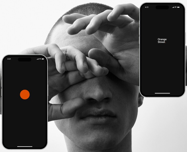Orange Street — Интерфейсы на Dprofile