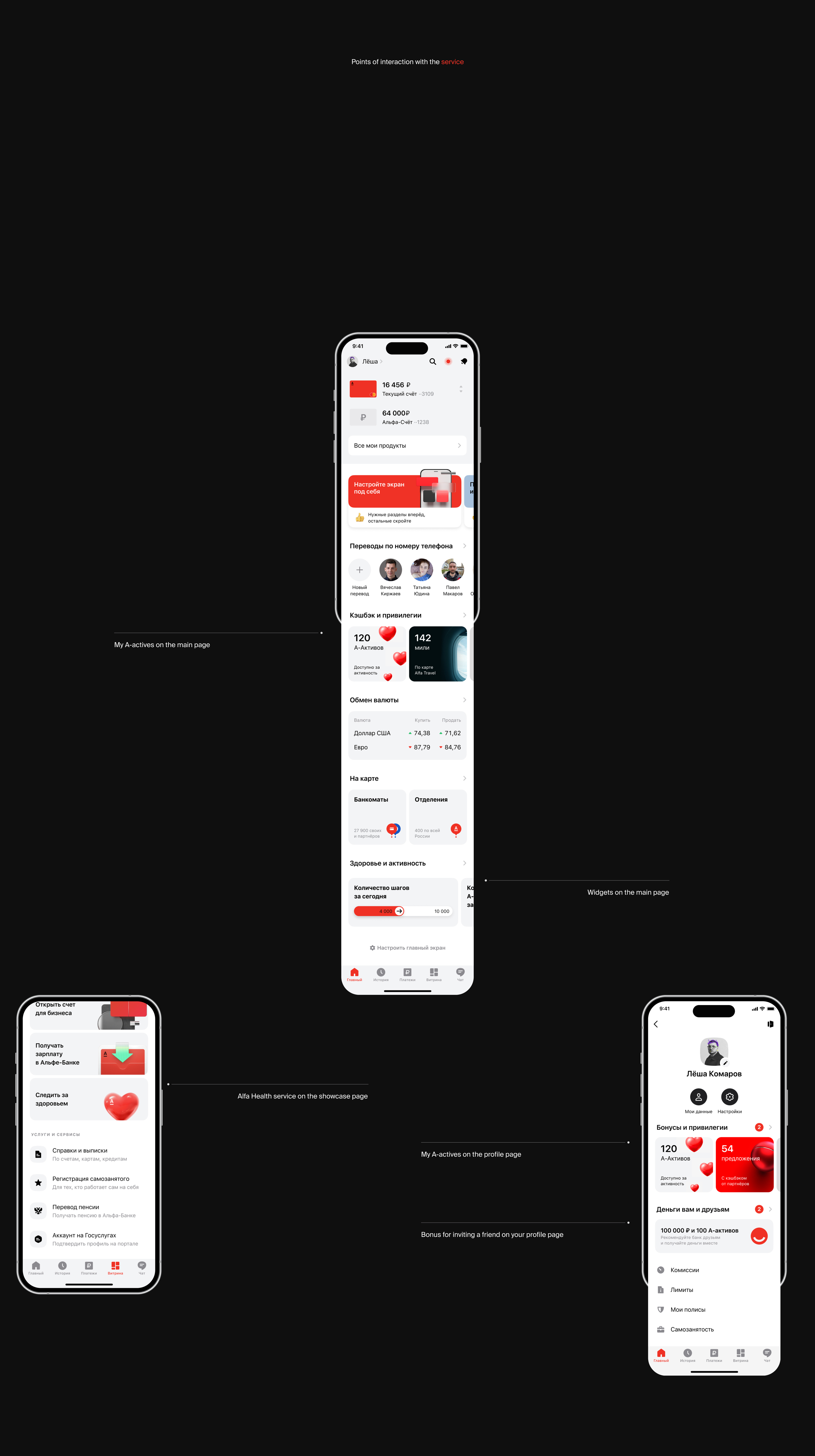 Alfa-bank | Alfa-health — Изображение №13 — Интерфейсы на Dprofile