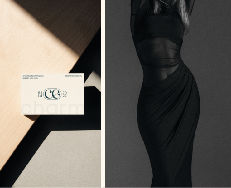 Логотип для бренда женской одежды Charm Ecstasy — Брендинг на Dprofile
