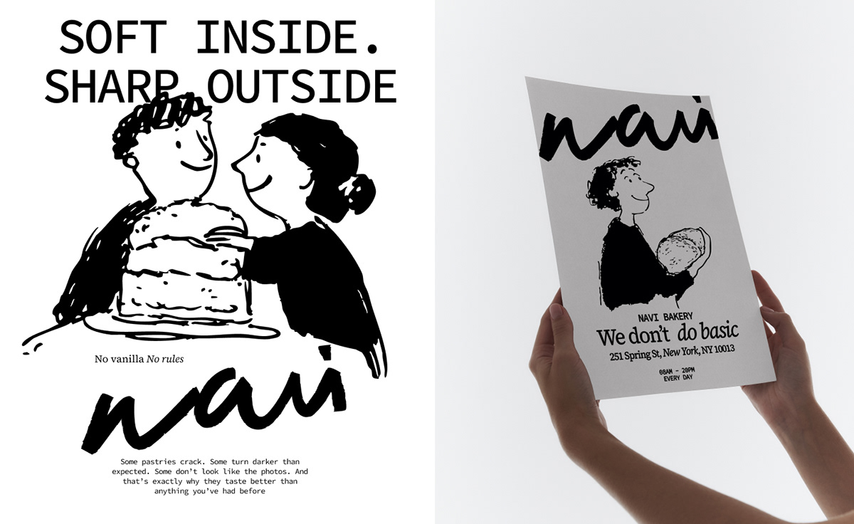 NAVi – Brand Identity for a Bold Bakery — Изображение №13 — Брендинг на Dprofile