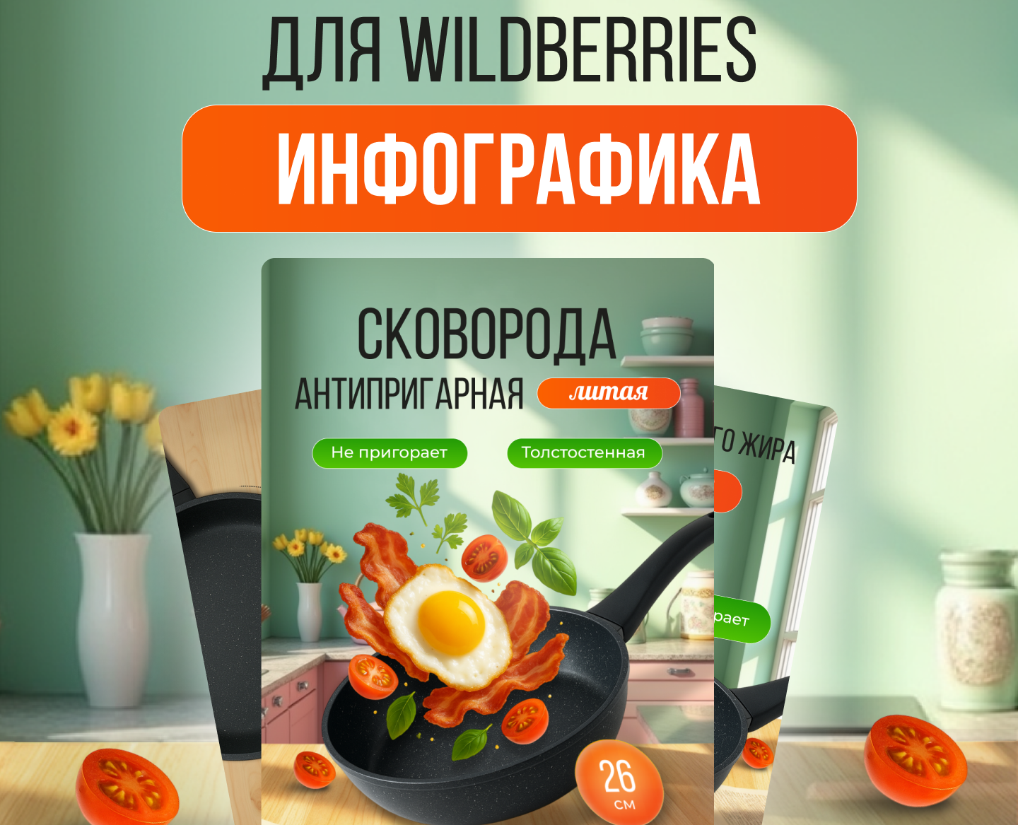 Инфографика для маркетплейсов — Графика на Dprofile