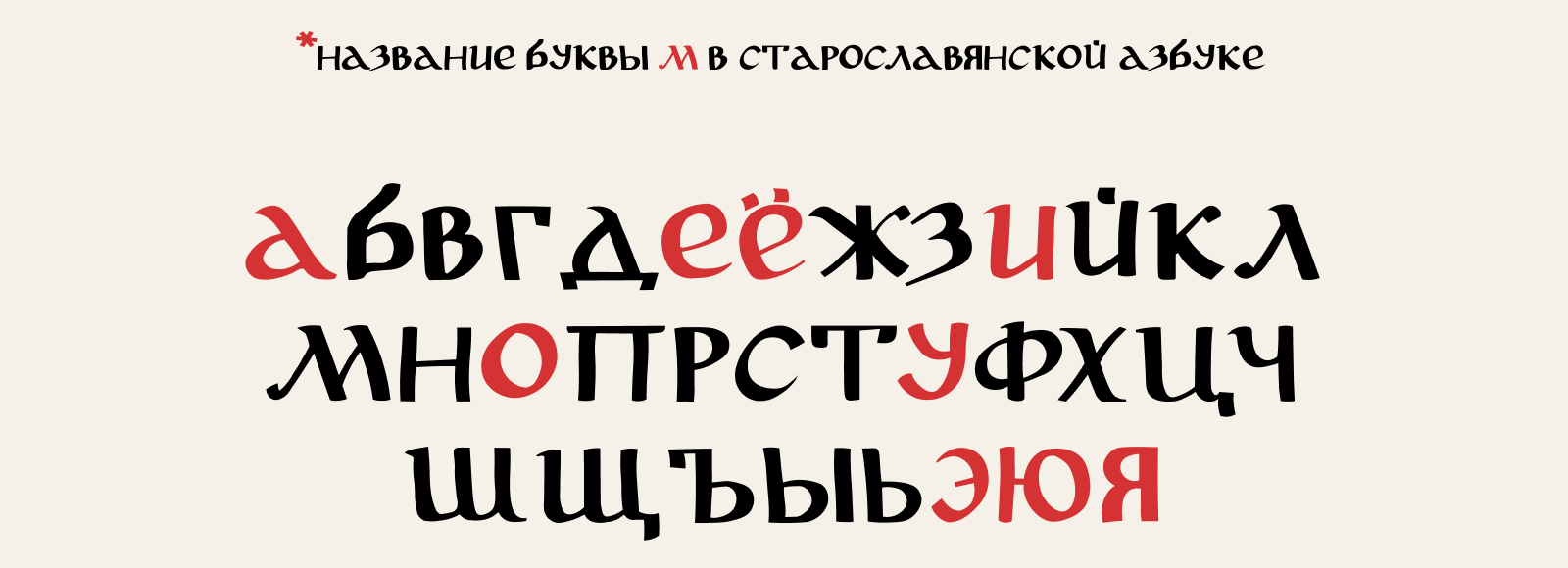 Шрифт "Мыслете" — Изображение №2 — Графика на Dprofile