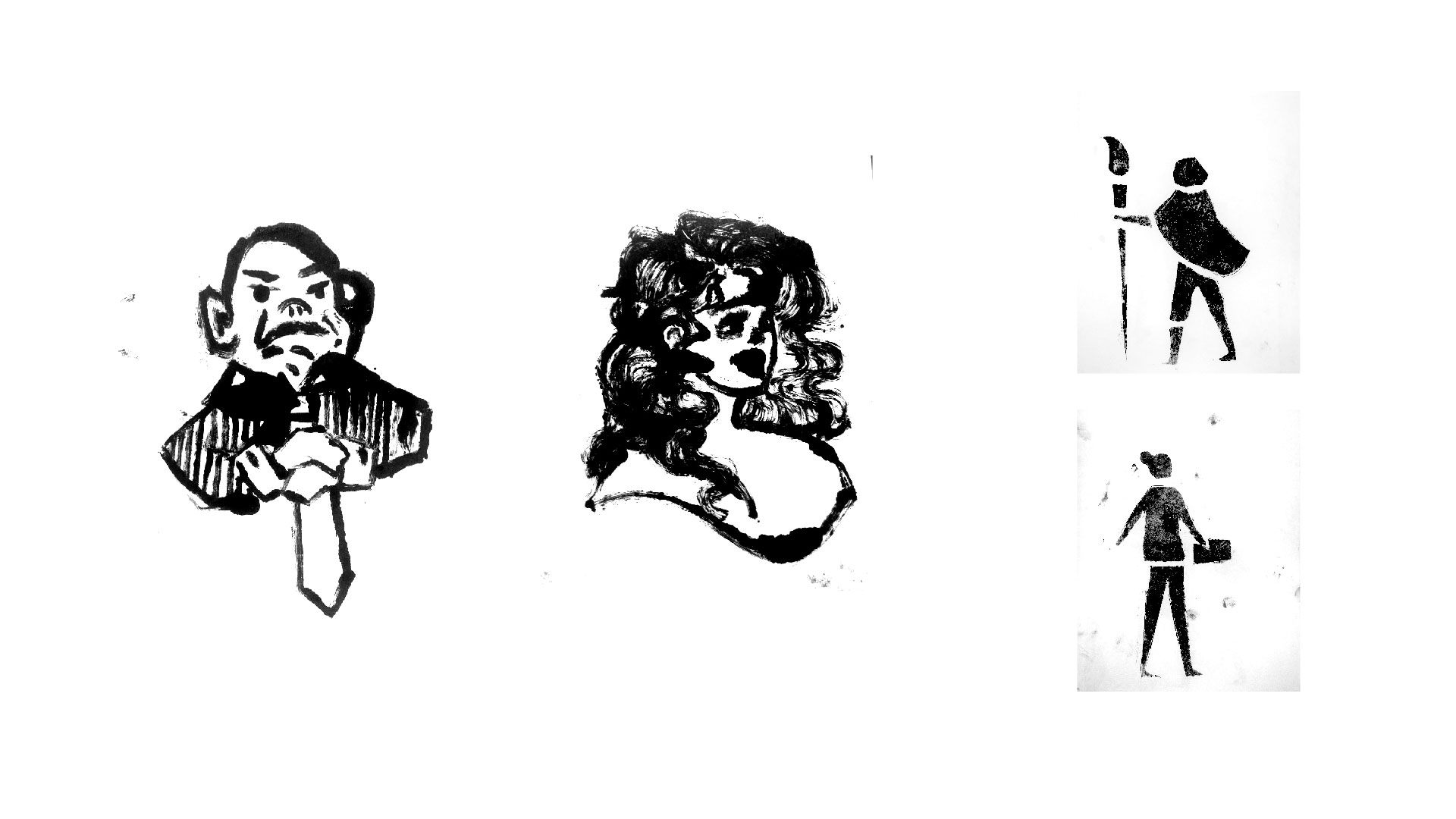 Серия плакатов "Человек в искусстве" — Изображение №4 — Графика на Dprofile