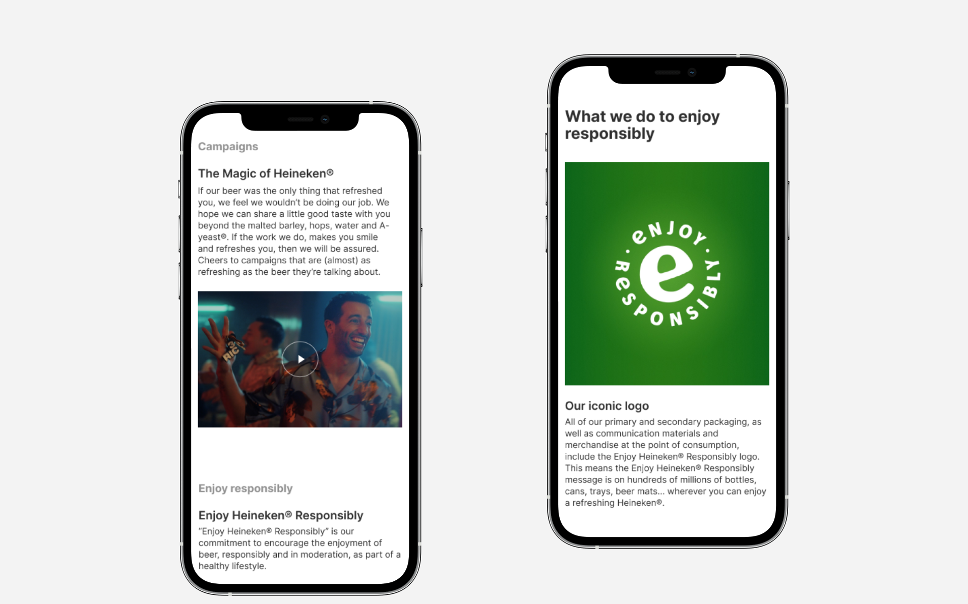 Heineken Landing page — Изображение №8 — Интерфейсы на Dprofile