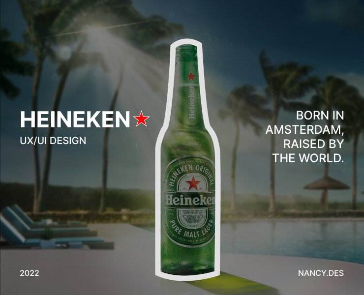 Heineken Landing page — Интерфейсы на Dprofile