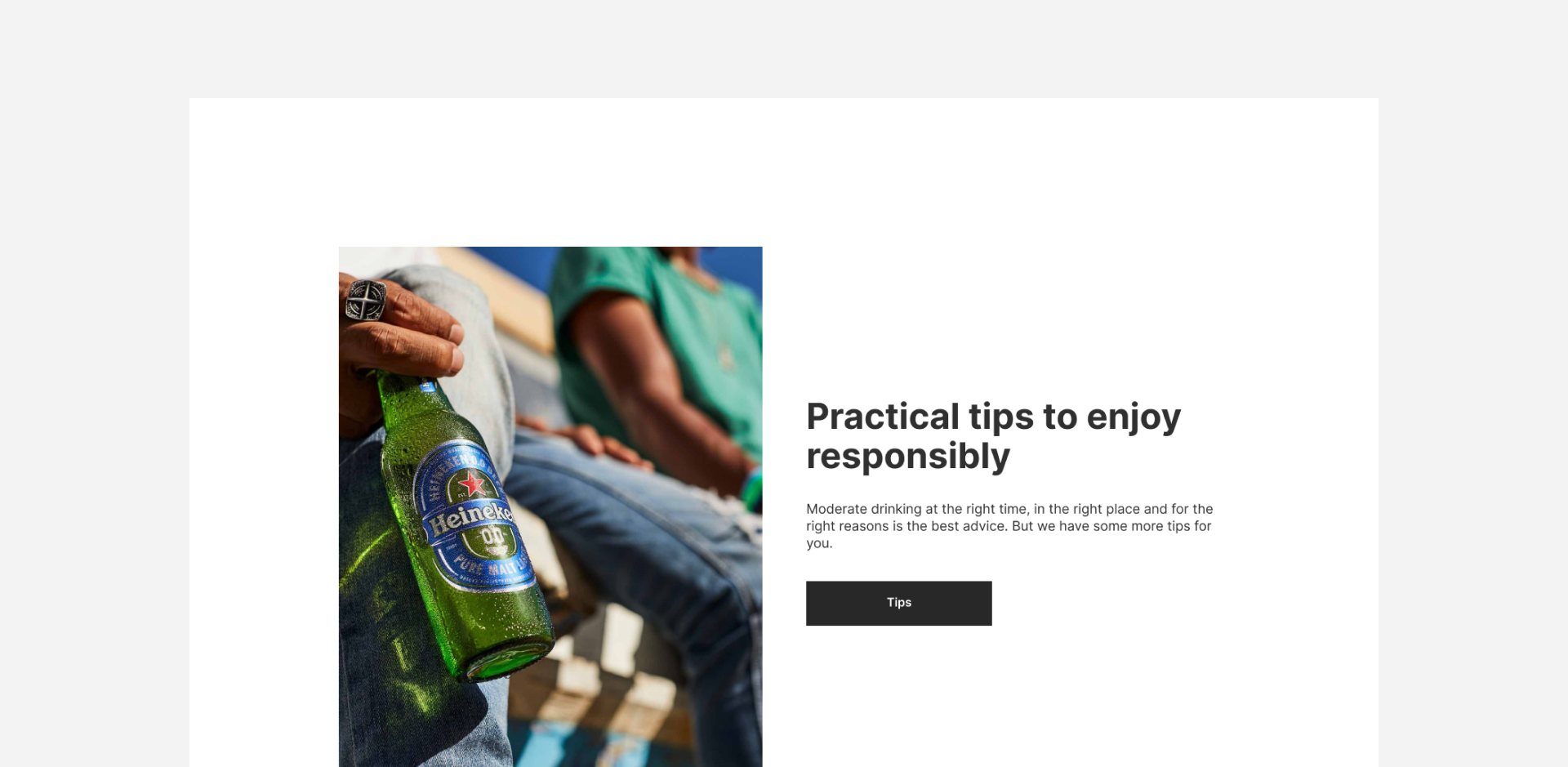 Heineken Landing page — Изображение №14 — Интерфейсы на Dprofile