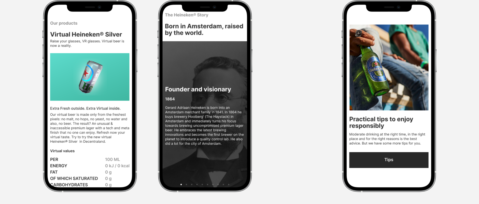 Heineken Landing page — Изображение №2 — Интерфейсы на Dprofile