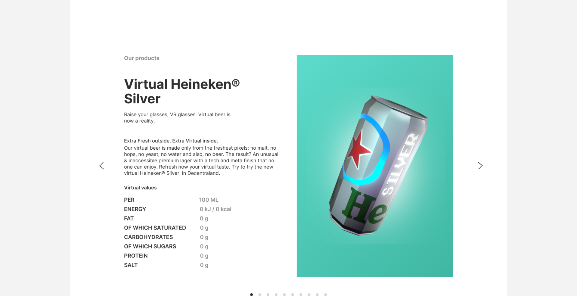 Heineken Landing page — Изображение №4 — Интерфейсы на Dprofile