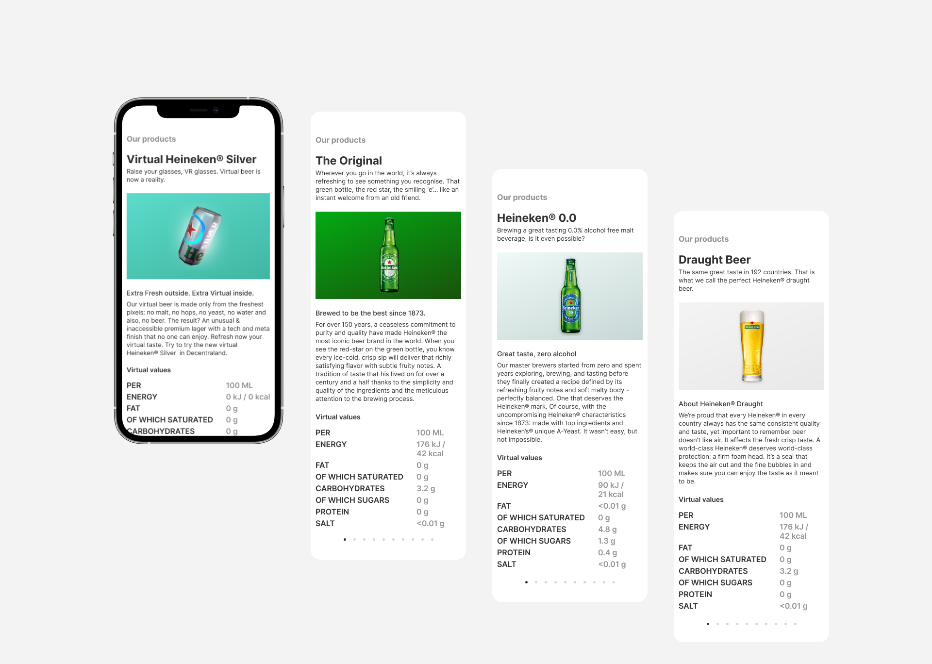 Heineken Landing page — Изображение №13 — Интерфейсы на Dprofile