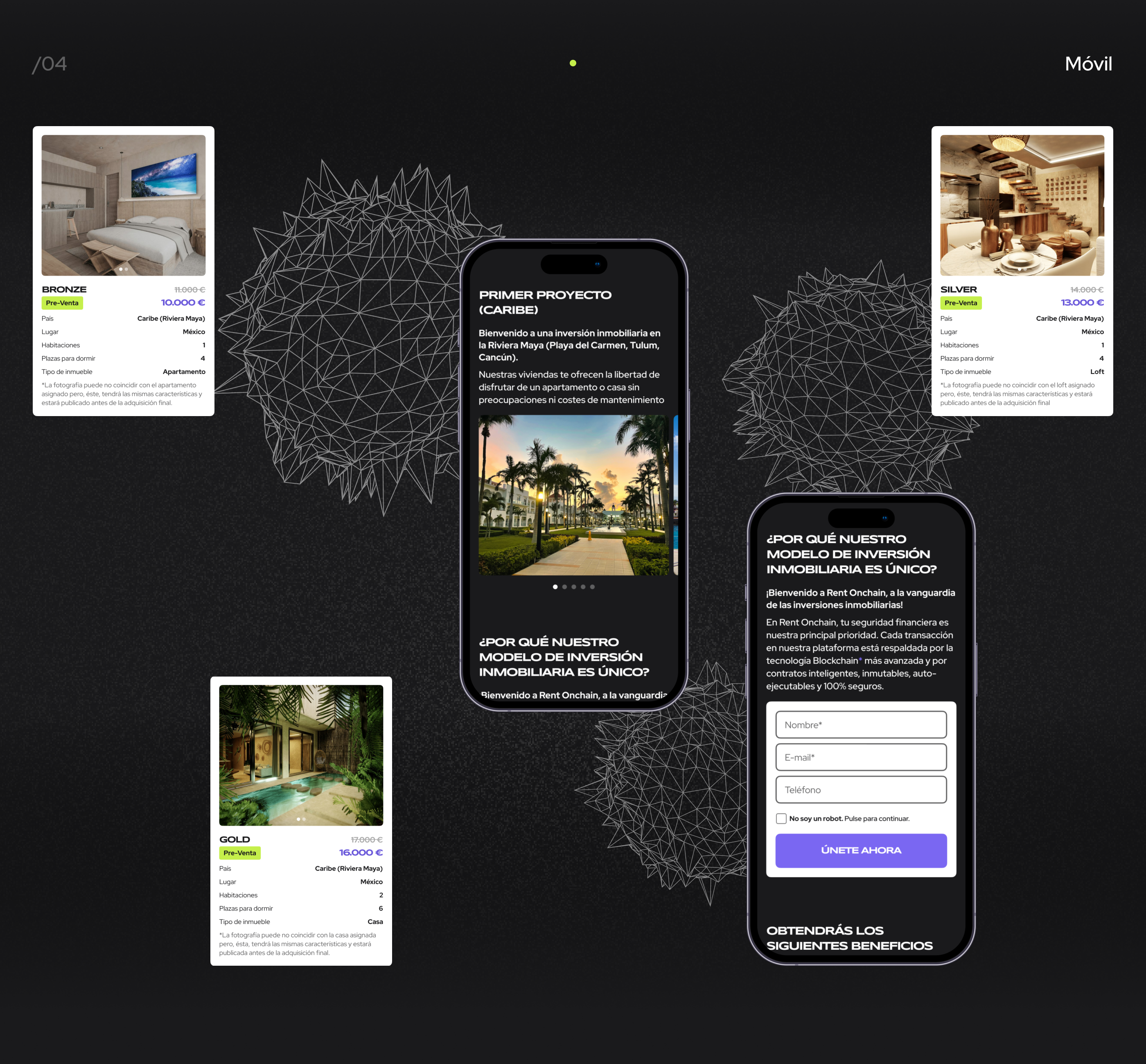 RO Landing Page - NFT Presale in the Caribbean — Изображение №6 — Интерфейсы на Dprofile