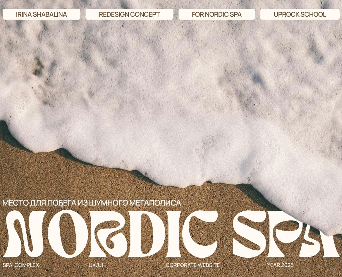 Nordic SPA | Corporate website — Интерфейсы, Брендинг на Dprofile